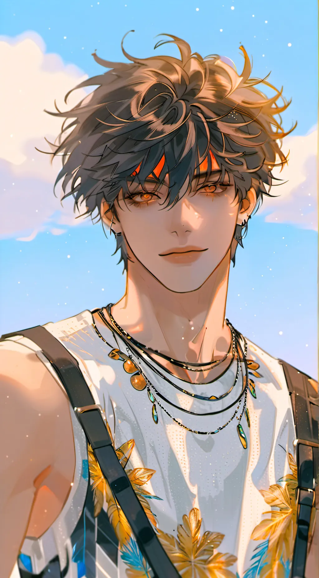 ai character: drew♥️ background