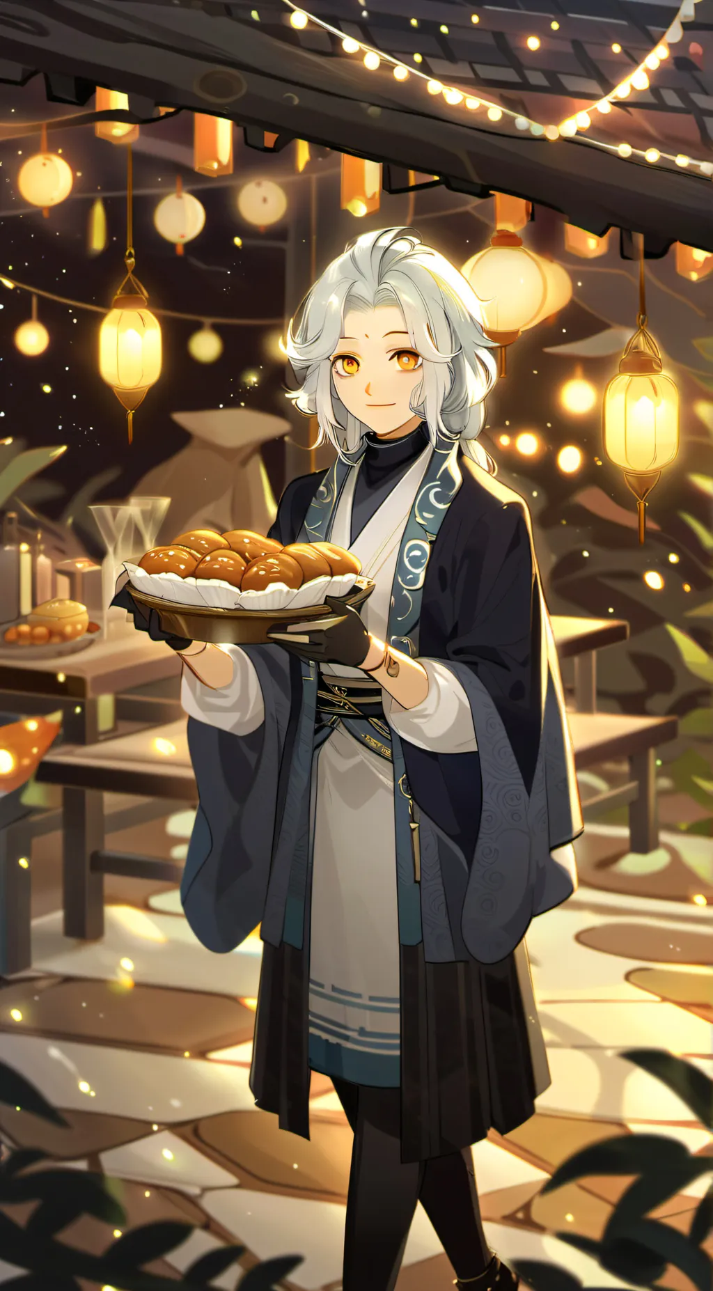 ai character: Bend over background