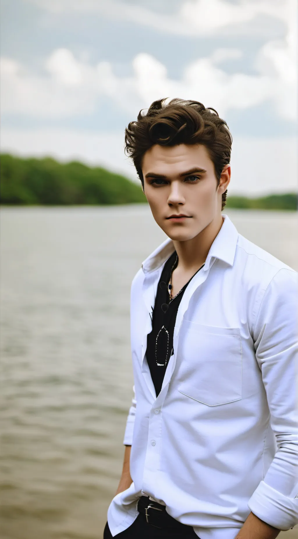 ai character: Stefan Salvatore  background