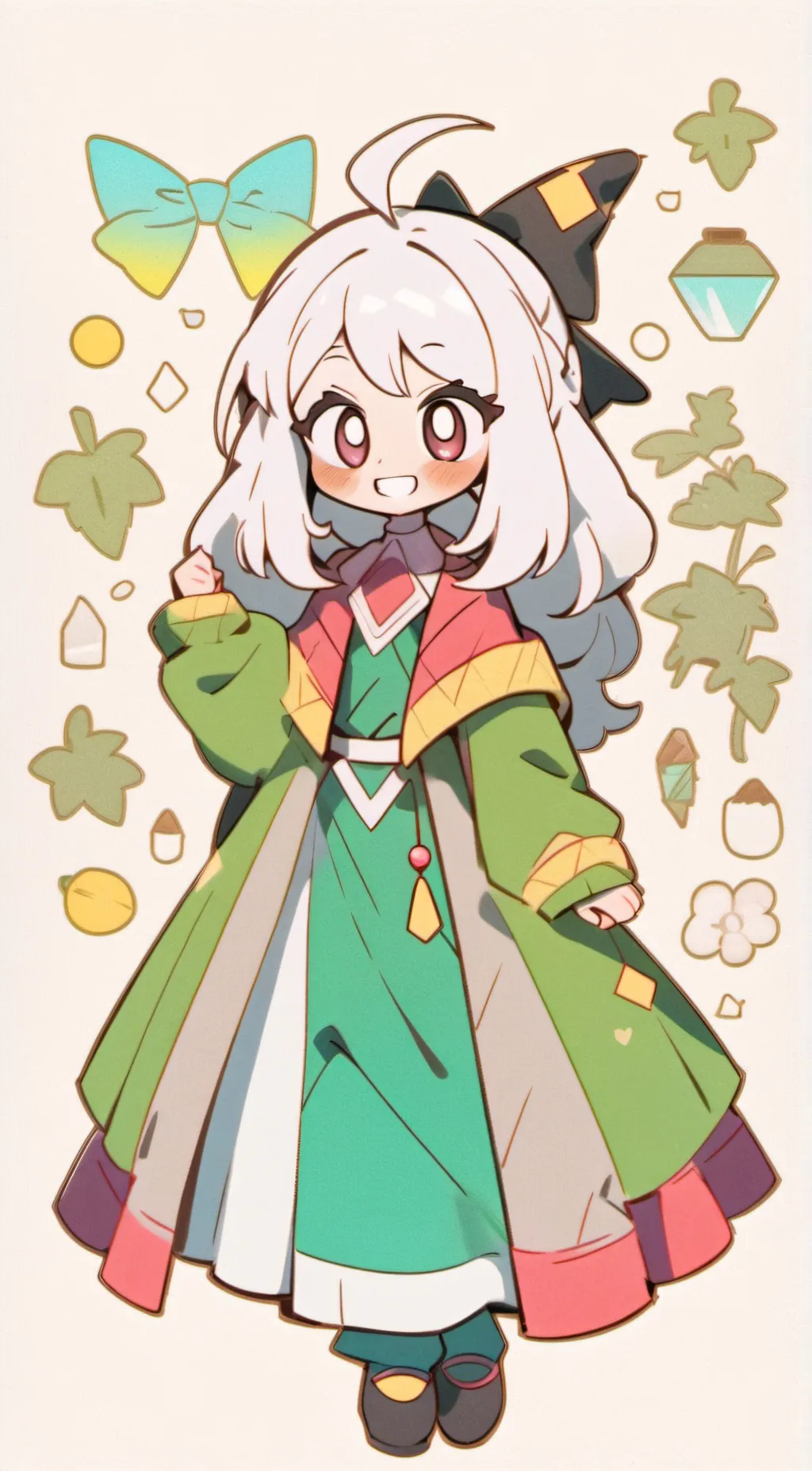 ai character: New hazbin hotel background