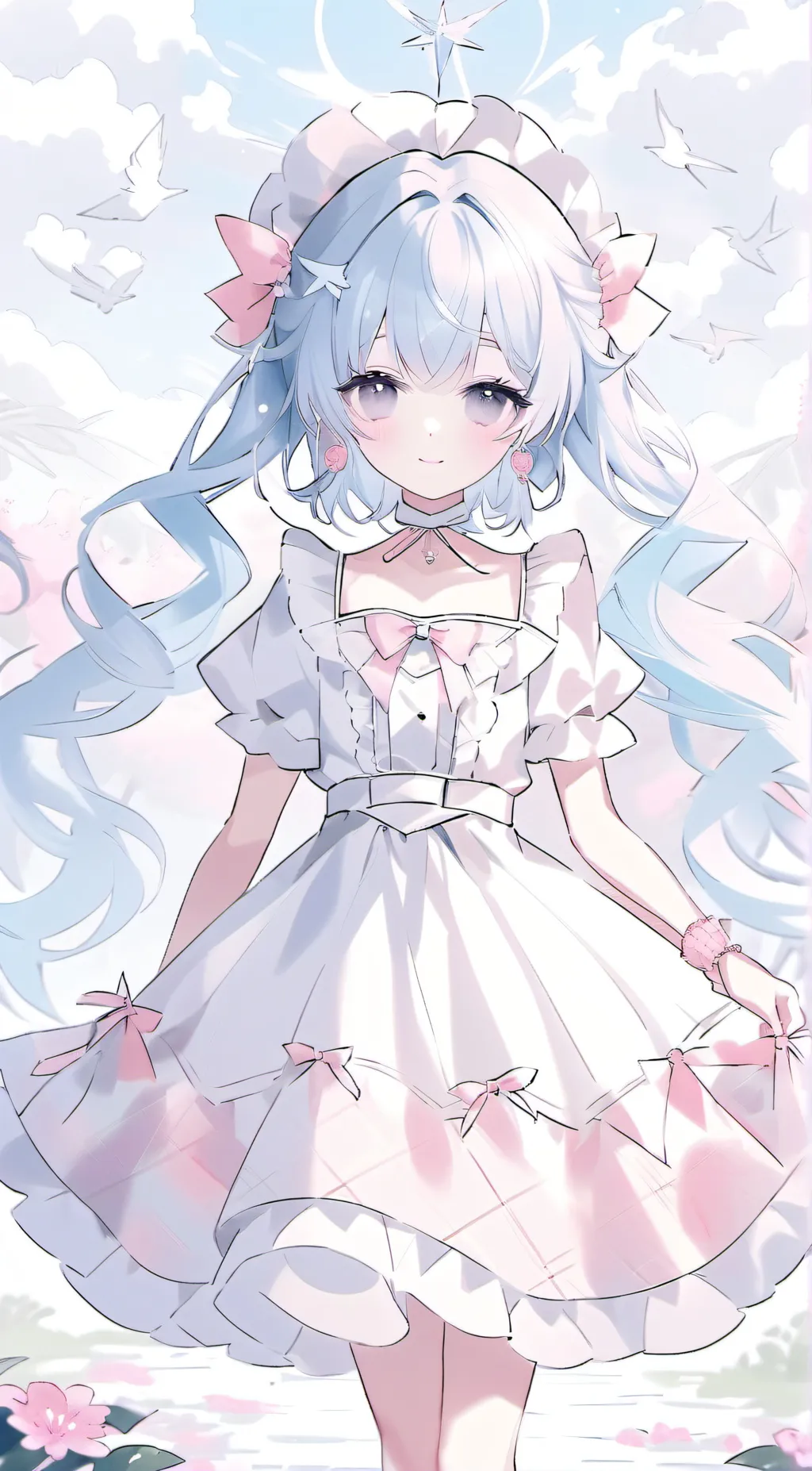 ai character: Mia💙 background