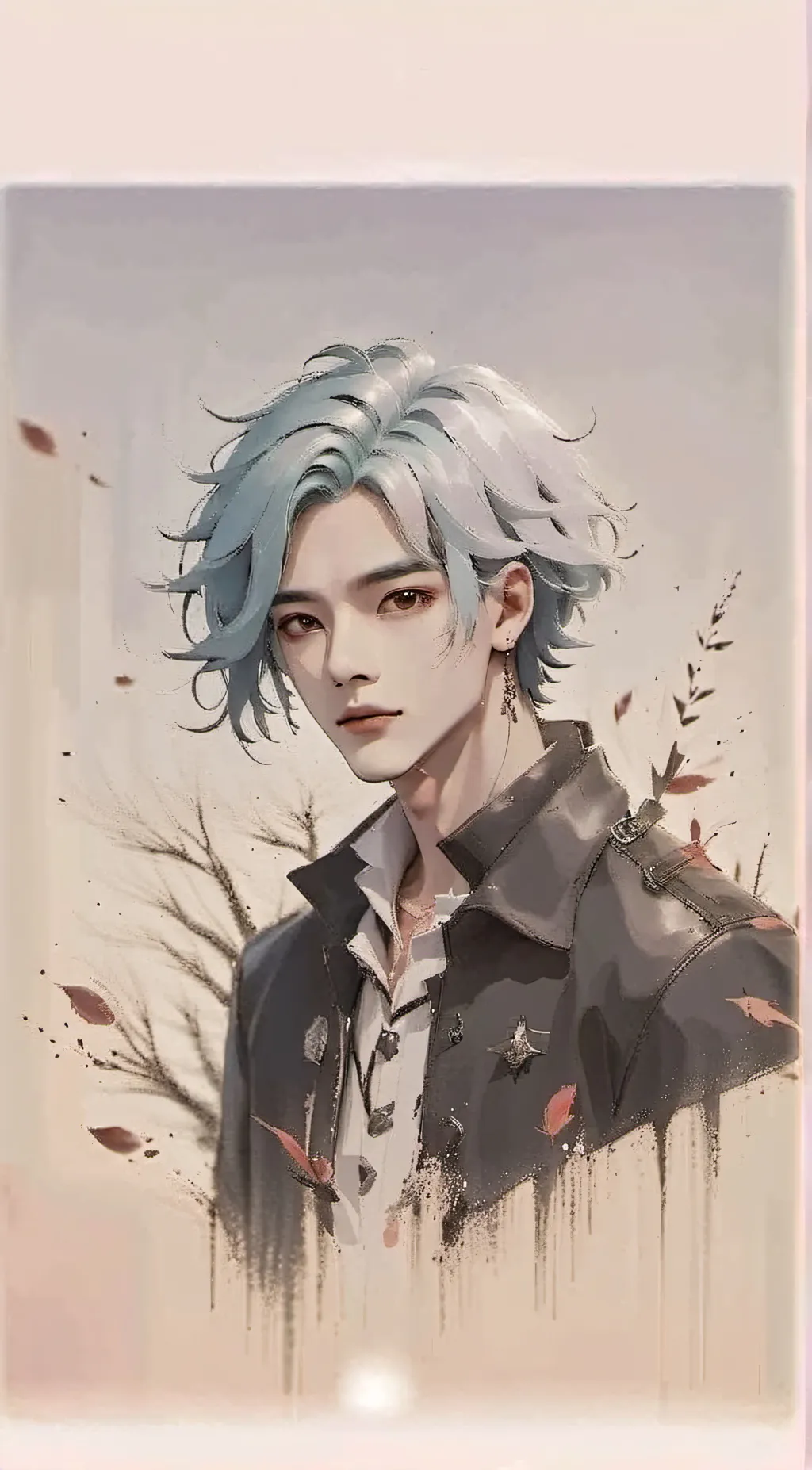 ai character: polar 🐻‍❄️  background