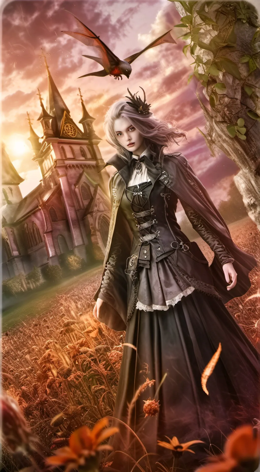 ai character: Sussy baka (joke) background