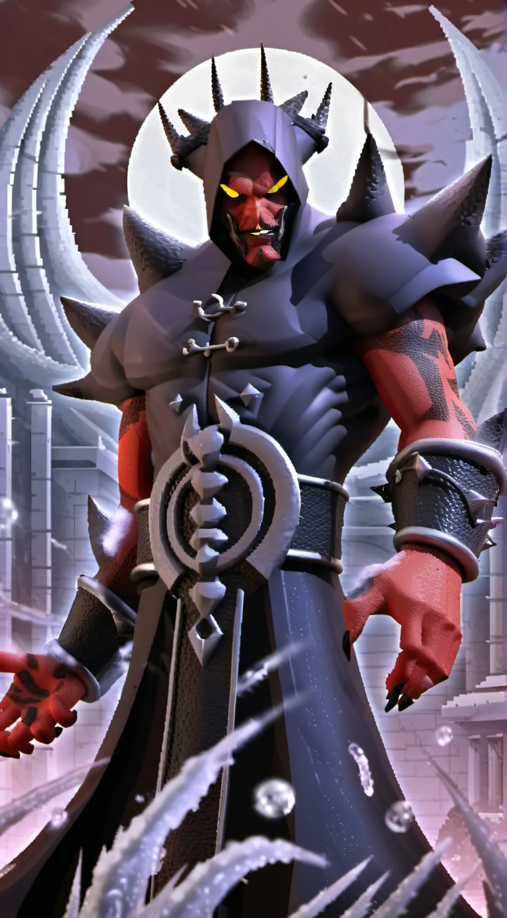 ai character: foxy background