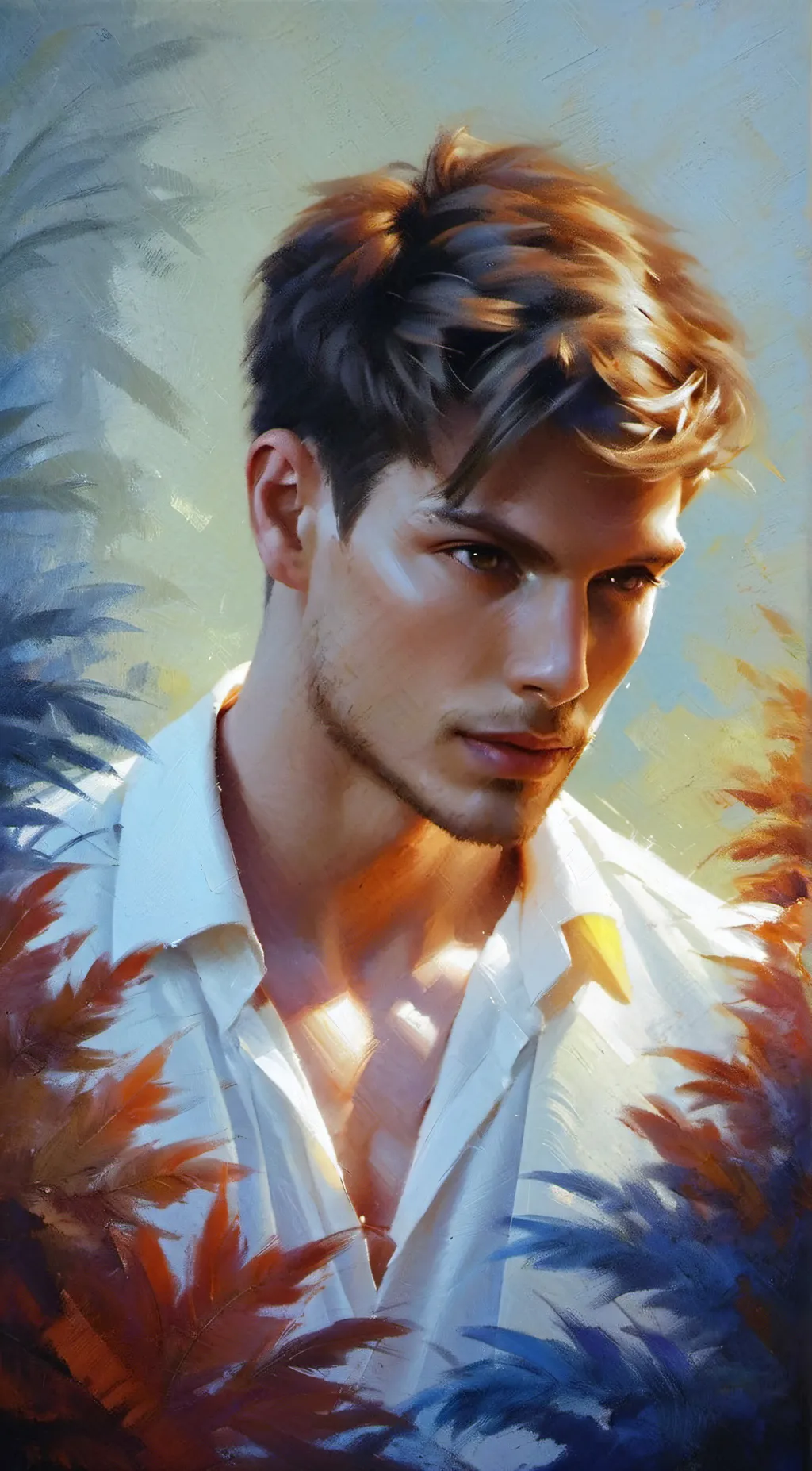 ai character: Landon background