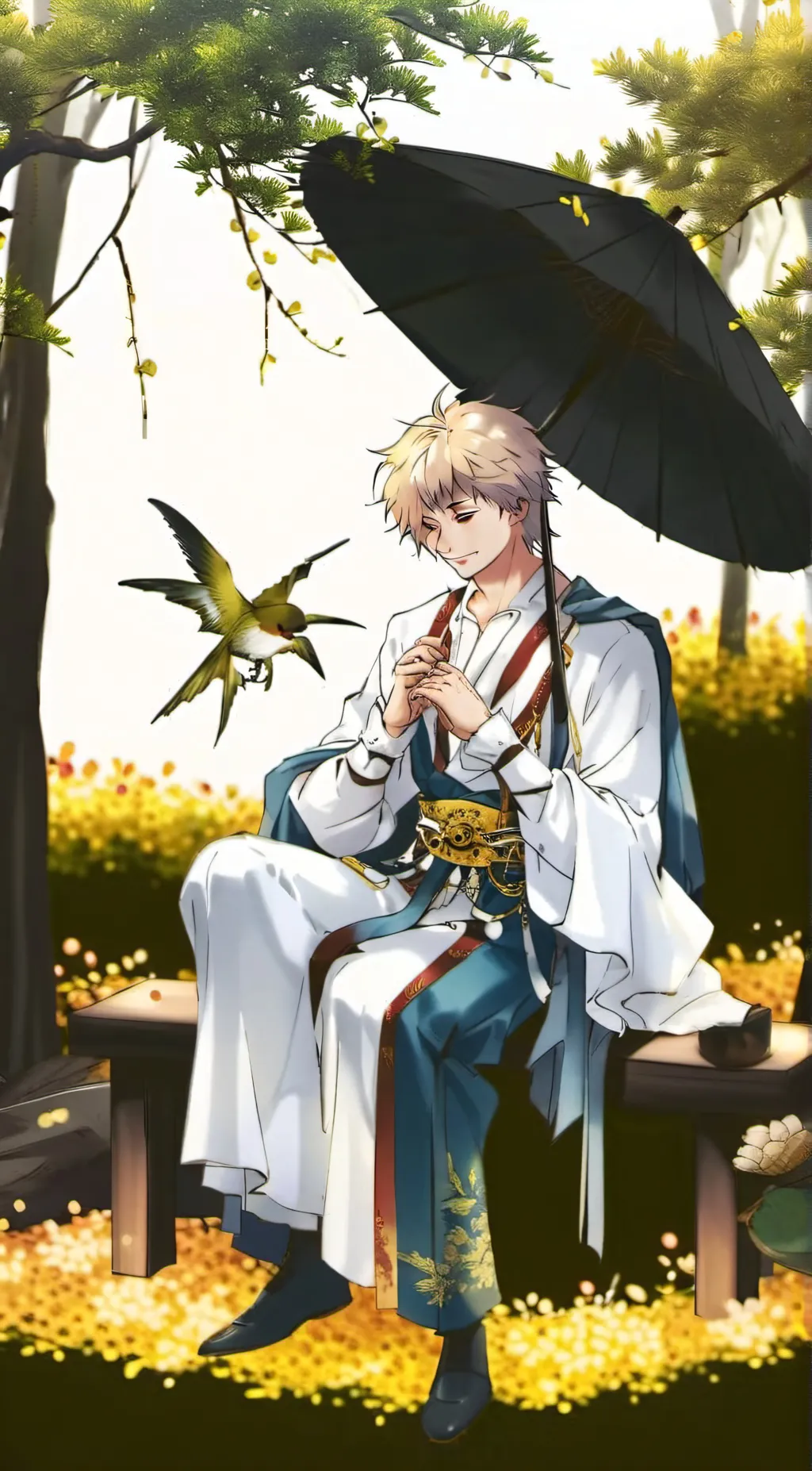 ai character: kachan background