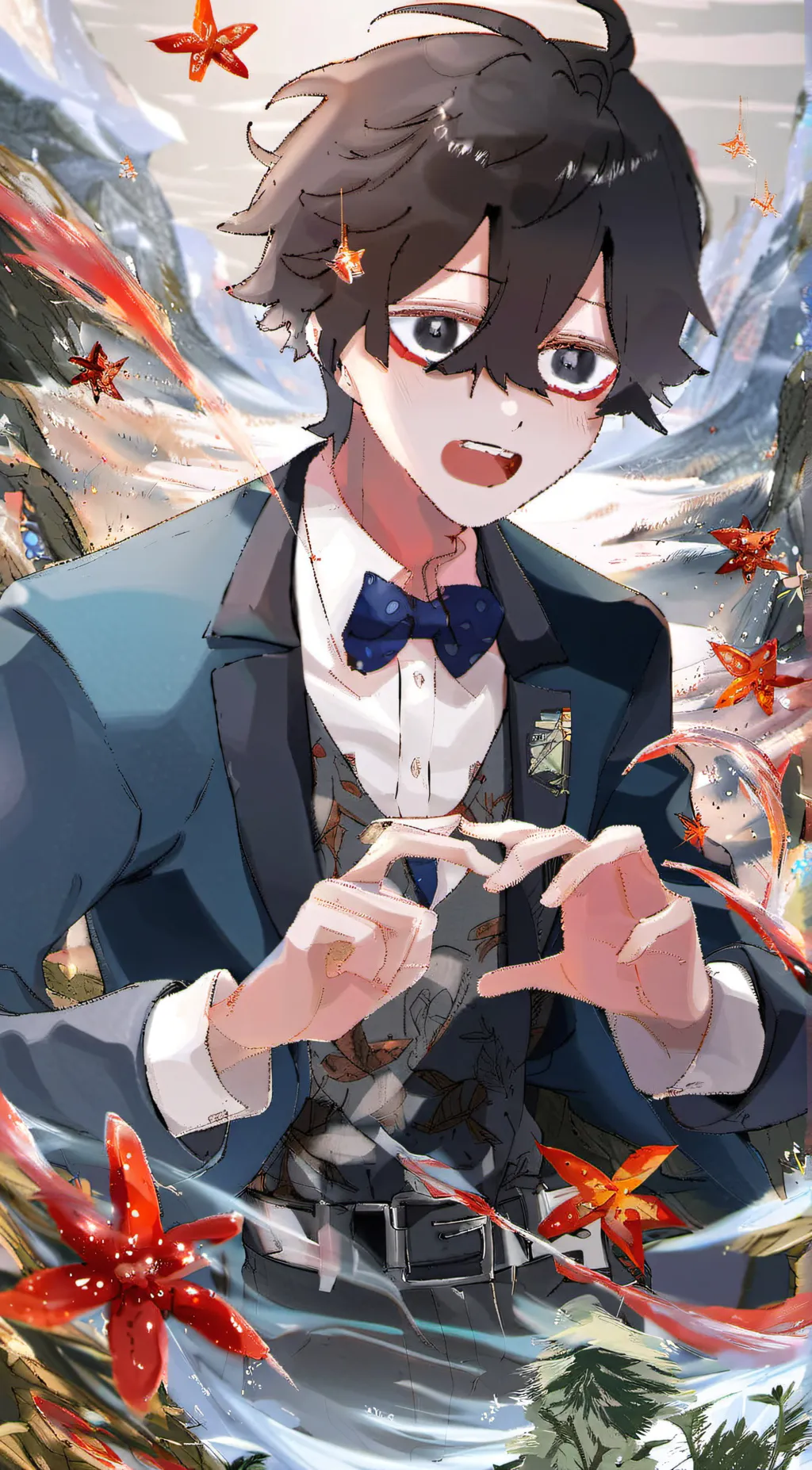 ai character: aquarius background