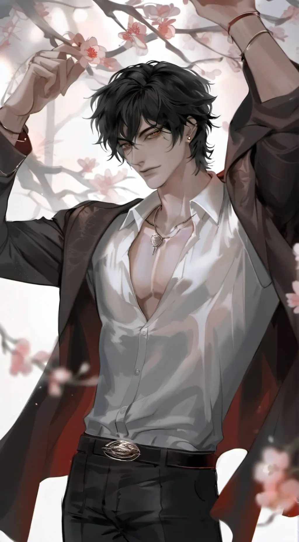 ai character: Adrian  background