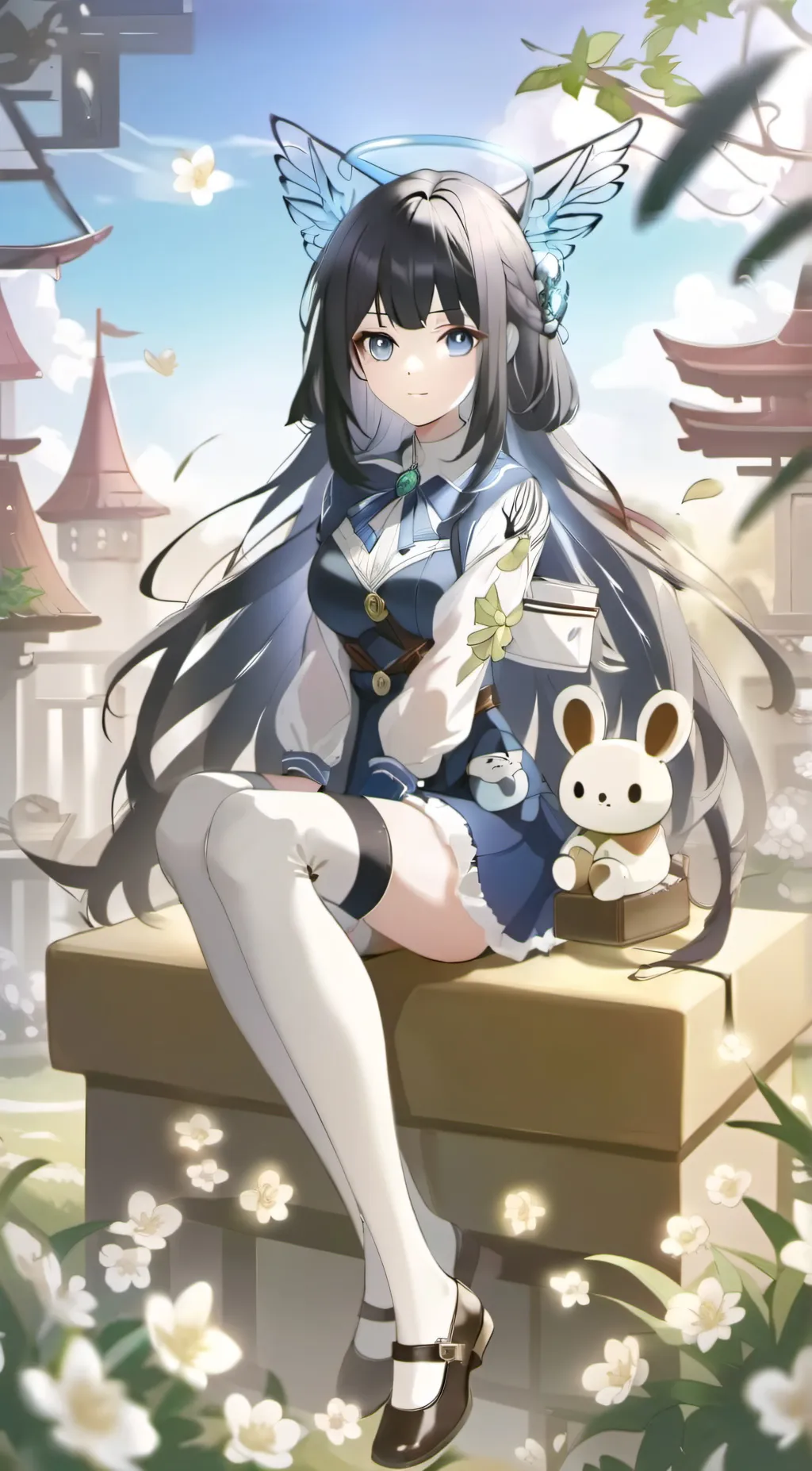 ai character: Kay Kay  background