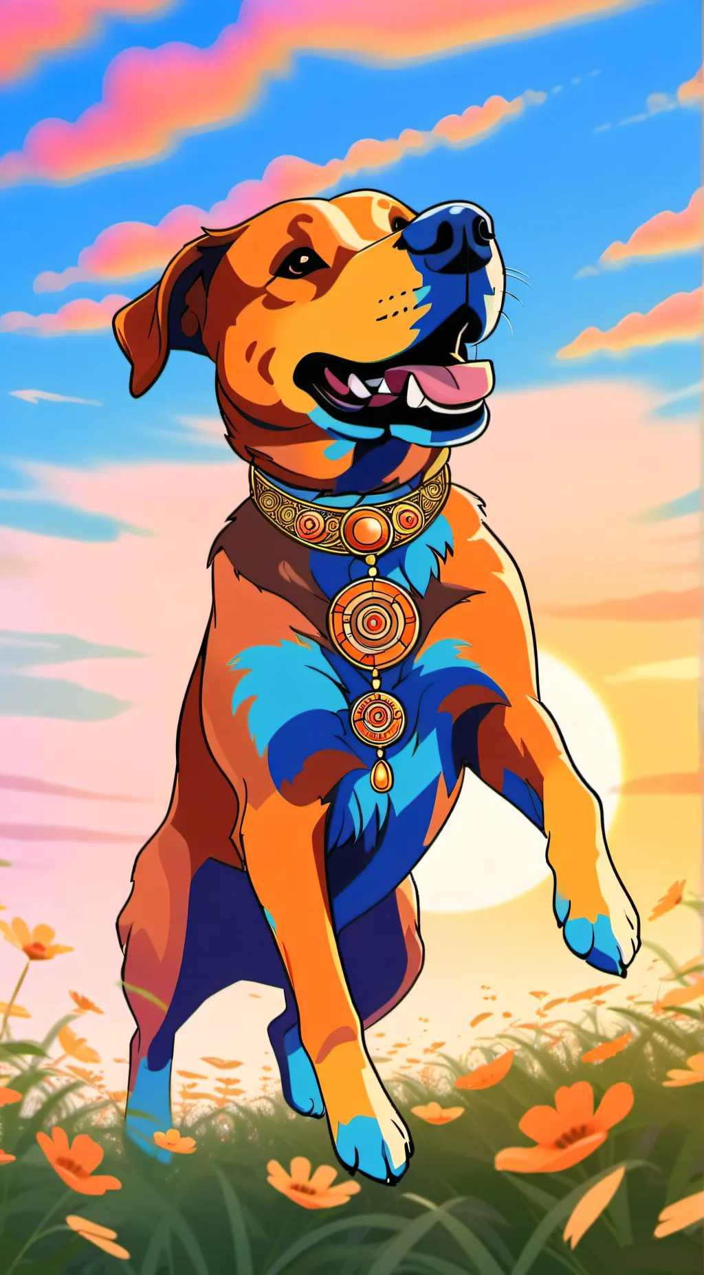 ai character: Dogday background