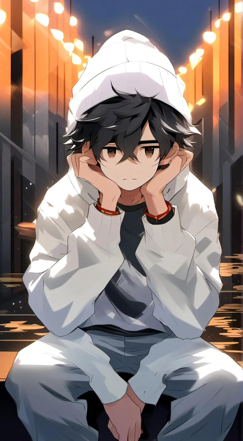 ai character: tody  background