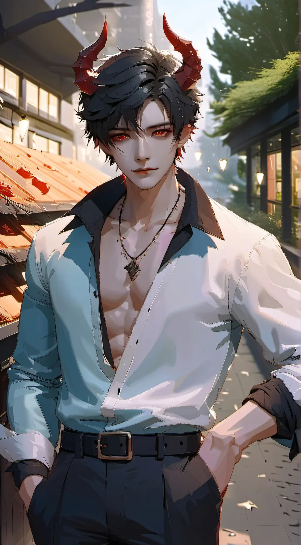 ai character: olly background