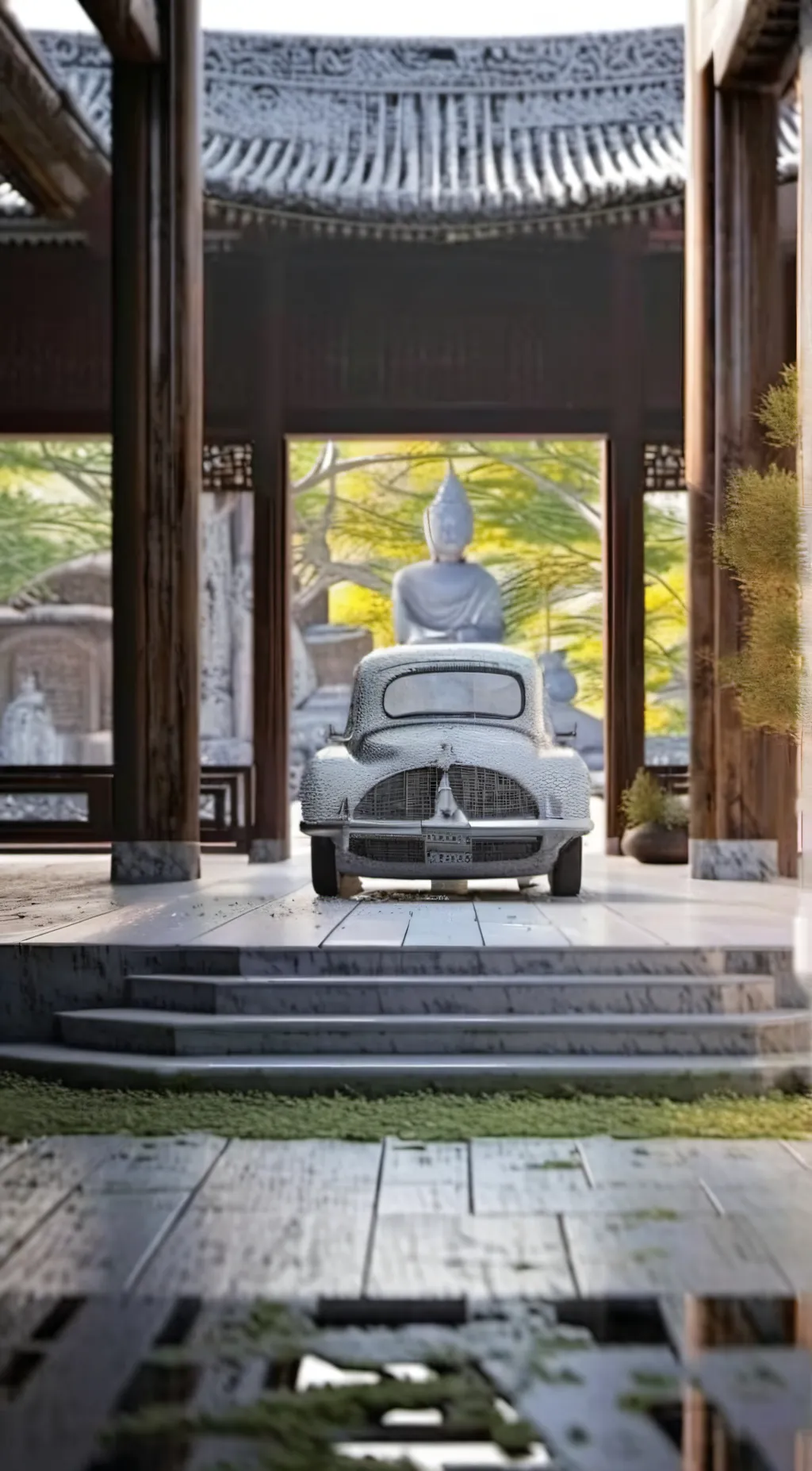 ai character: mugen train arch background