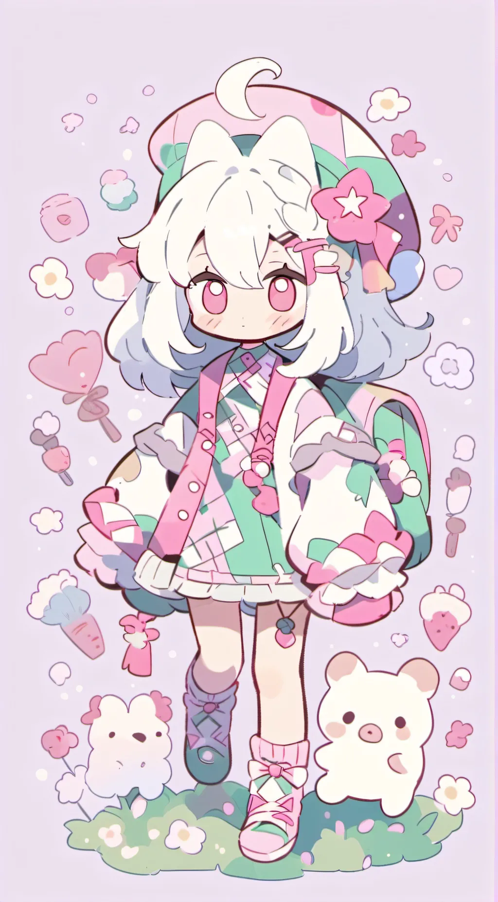 ai character: Cherri background