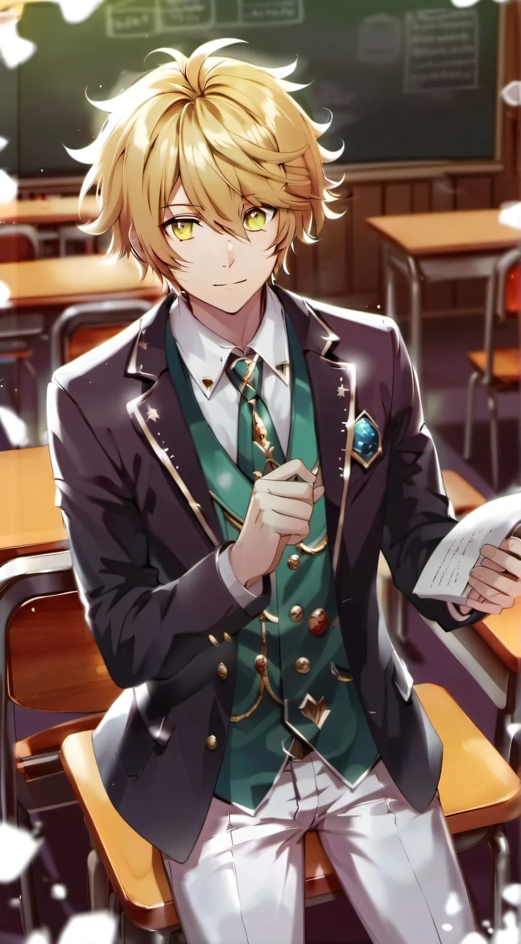 ai character: 🤍Daniel Shimizu🤍 background