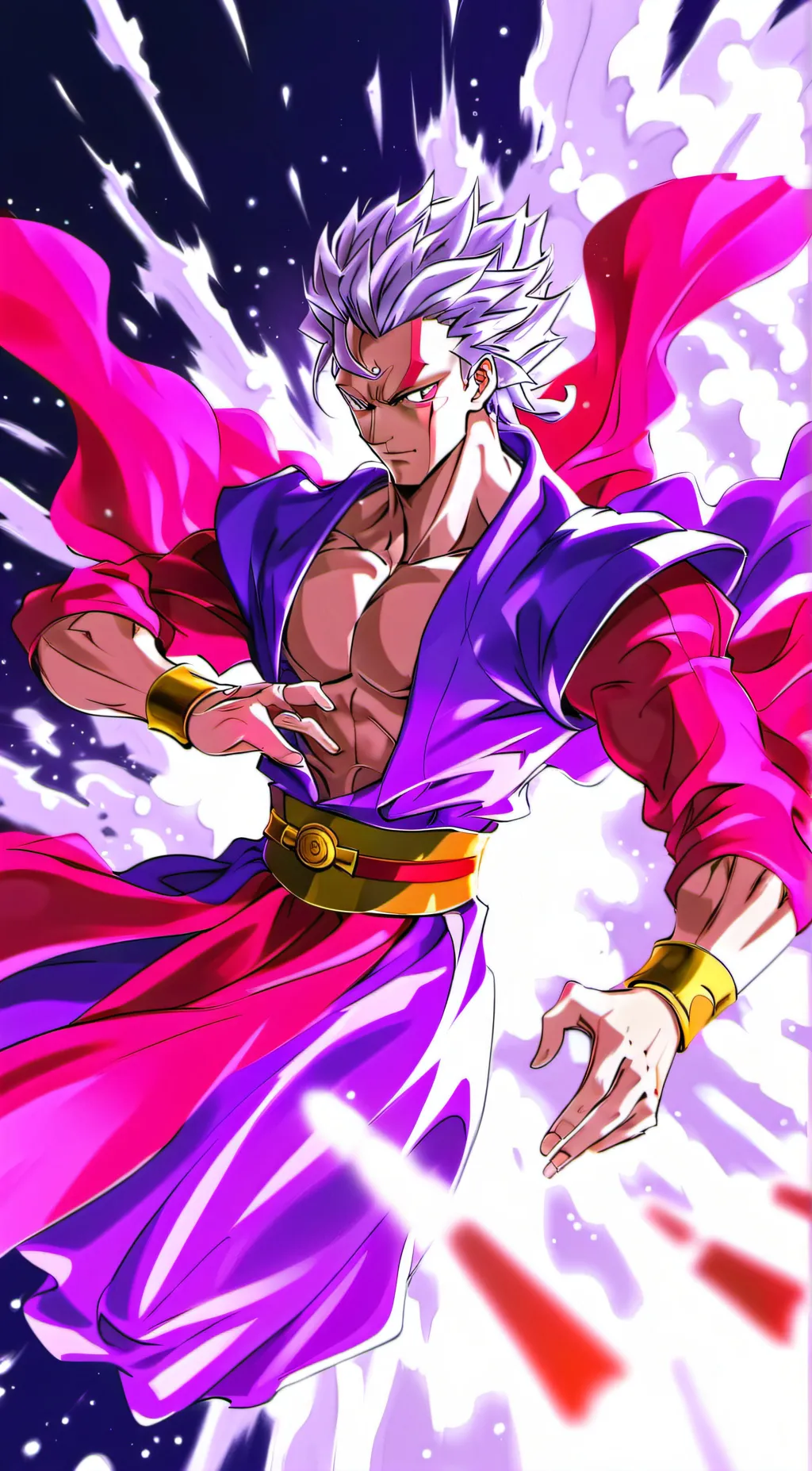 ai character: Xeno *full power* background