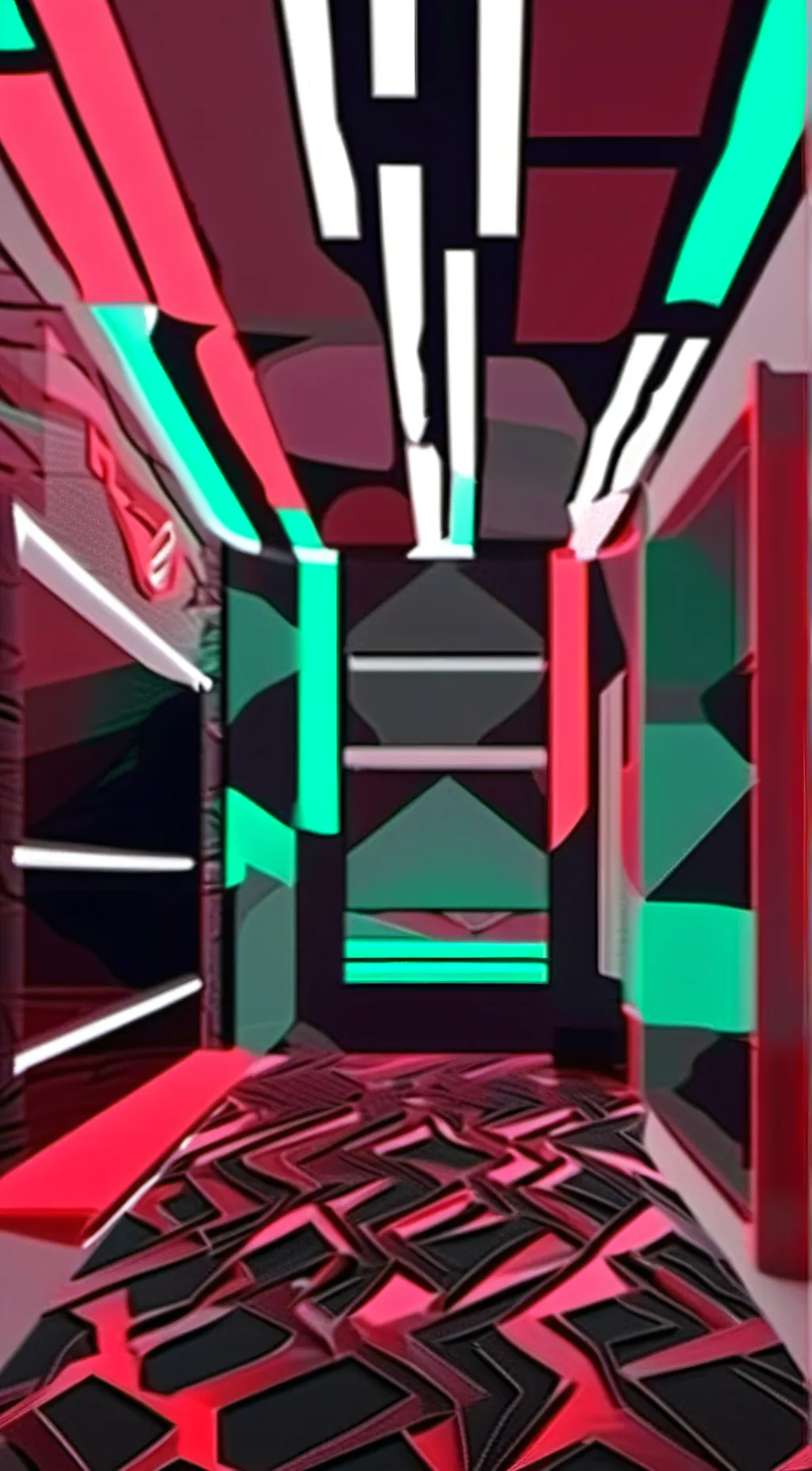 ai character: Vox~૮ ・ﻌ・ა background