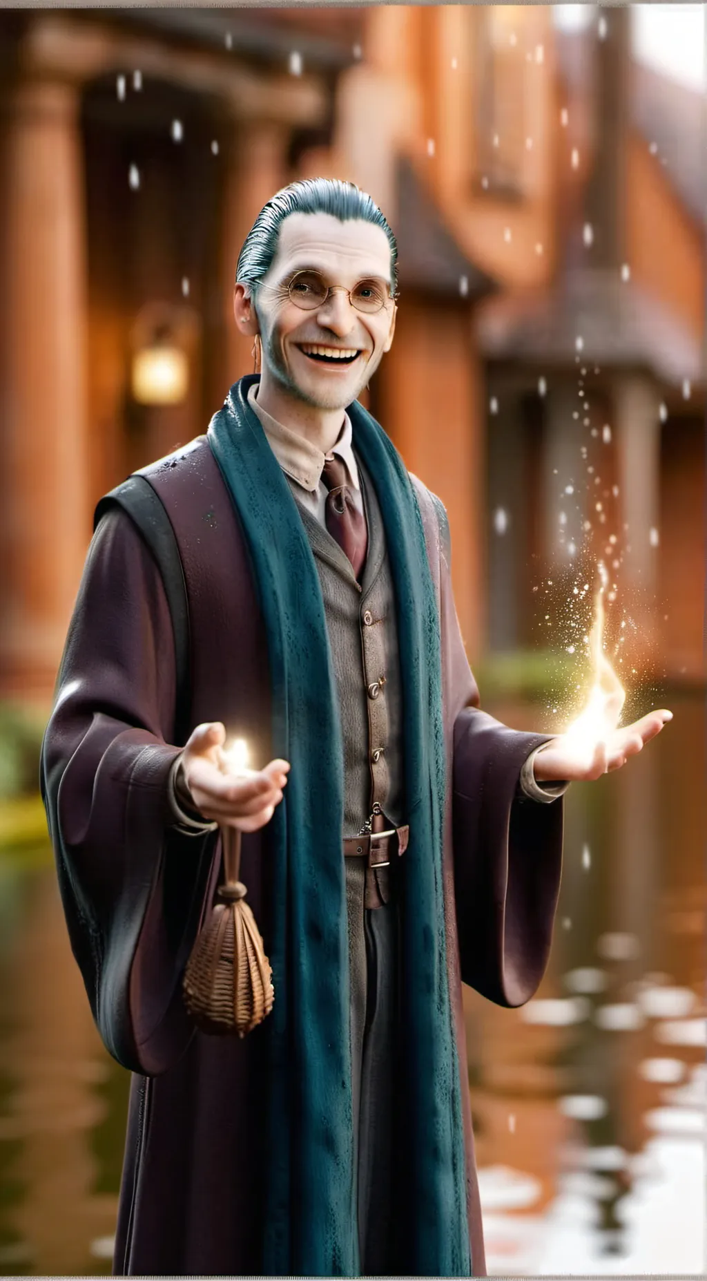 ai character: Voldemort x Snape background