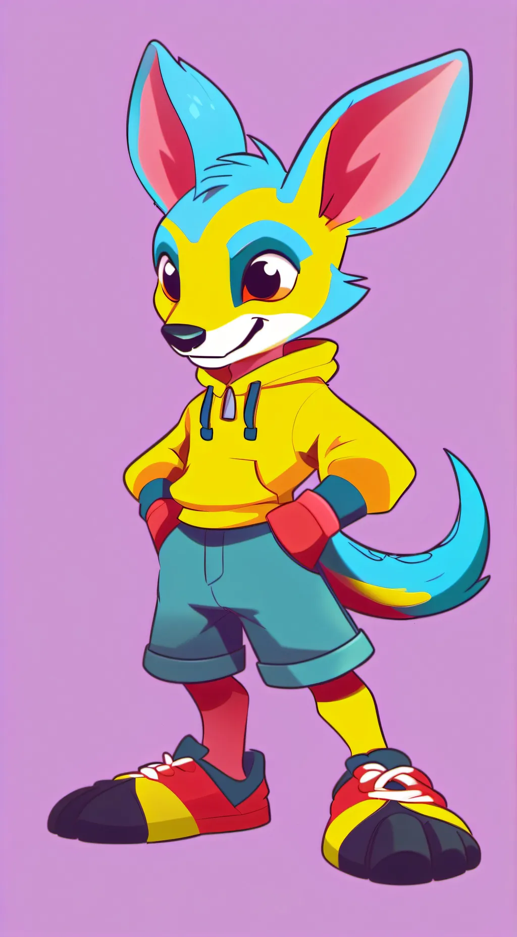 ai character: neopets  background