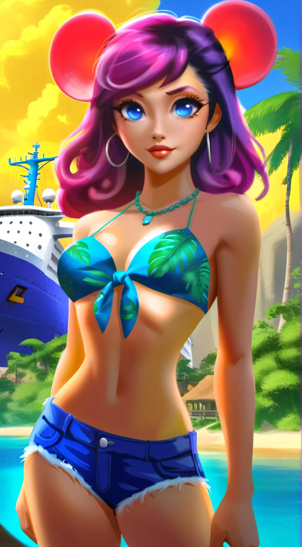 ai character: Rebecca St. Clair background