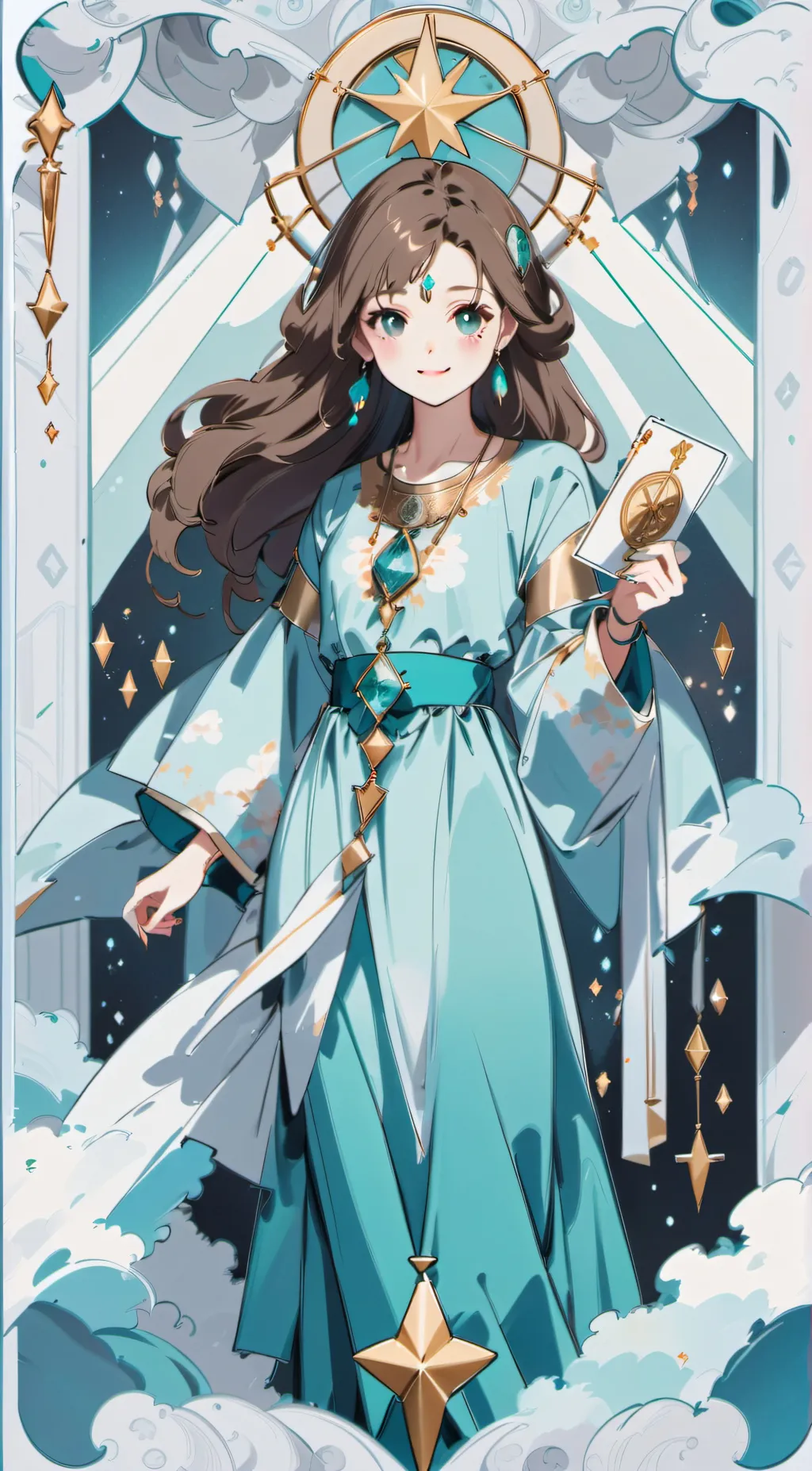 ai character: Biana Vacker background