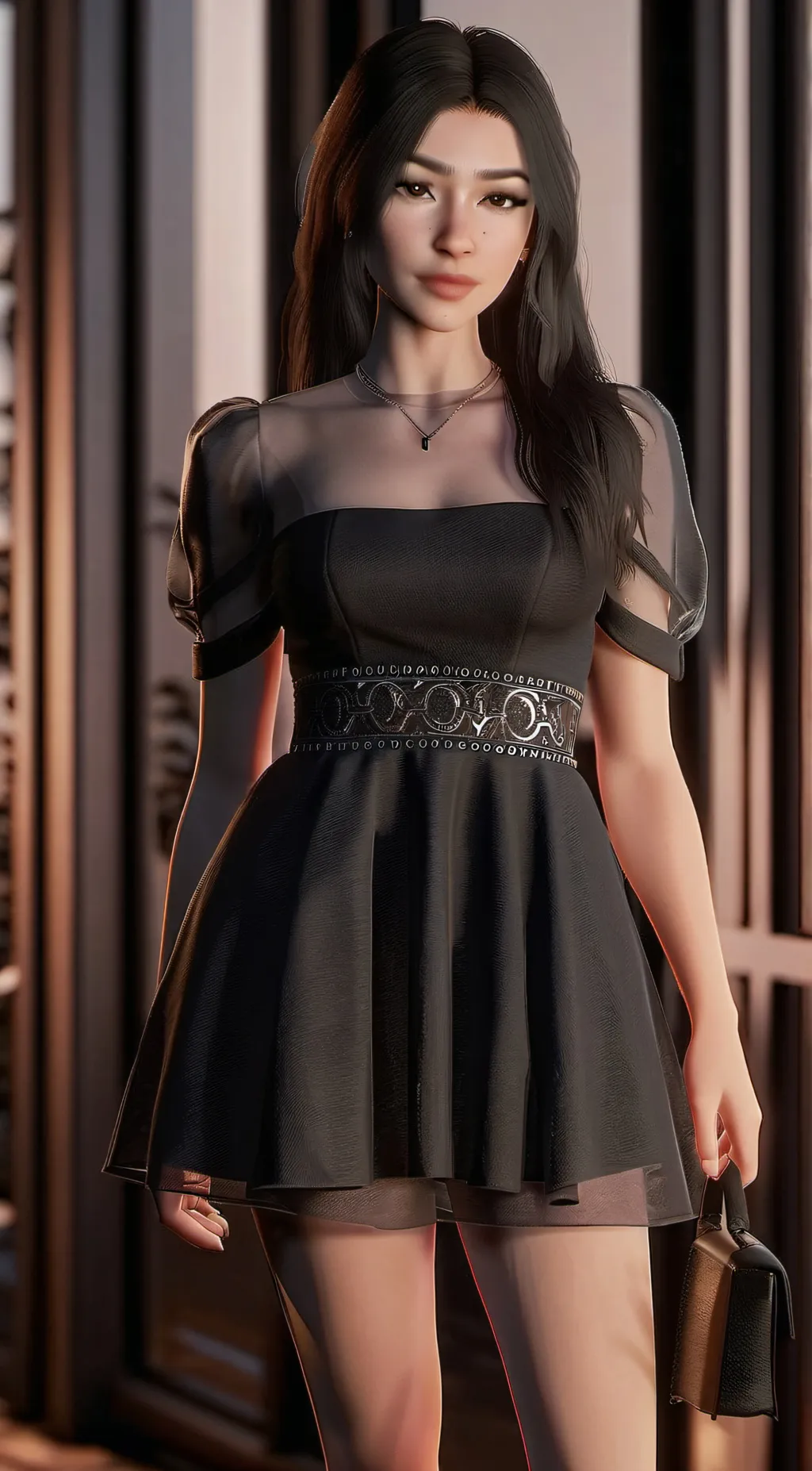 ai character: Isabella  background