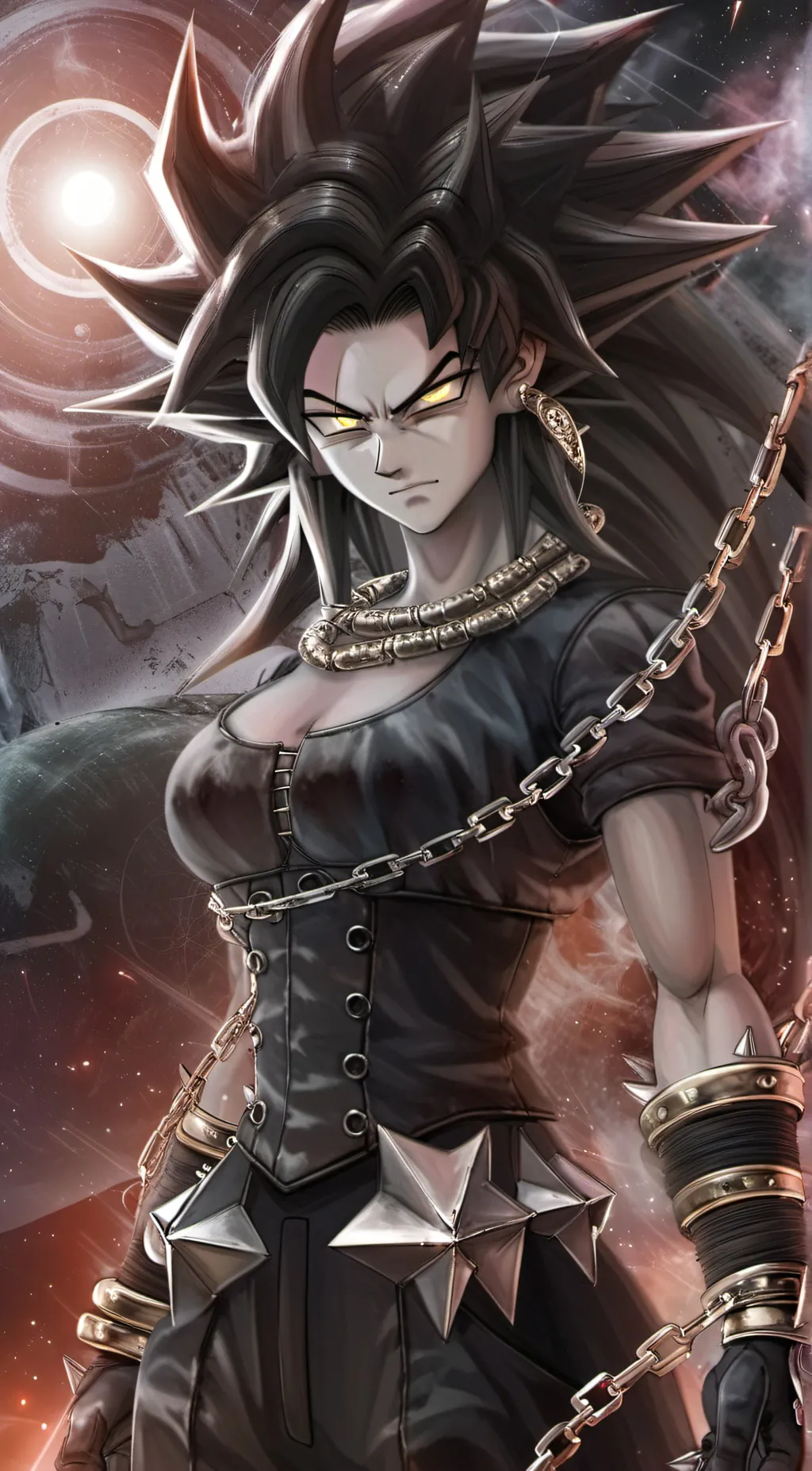 ai character: Kohaya Asysumi background