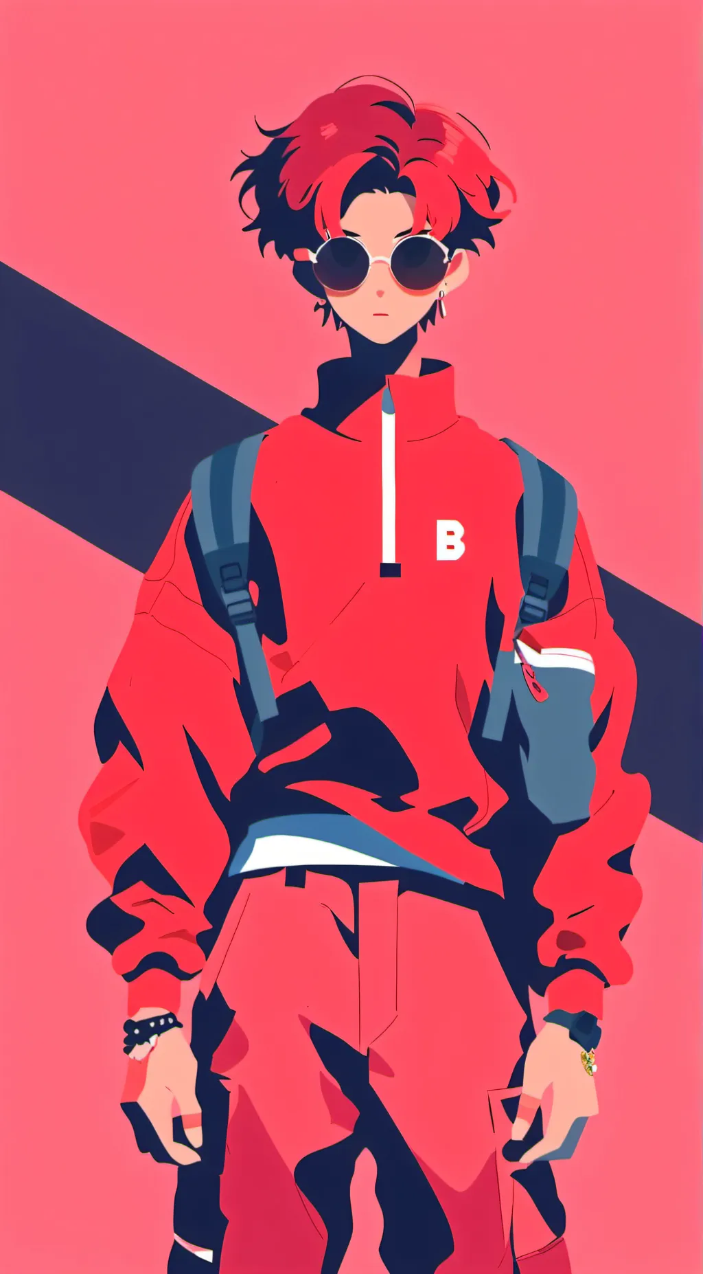 ai character: Victor  background