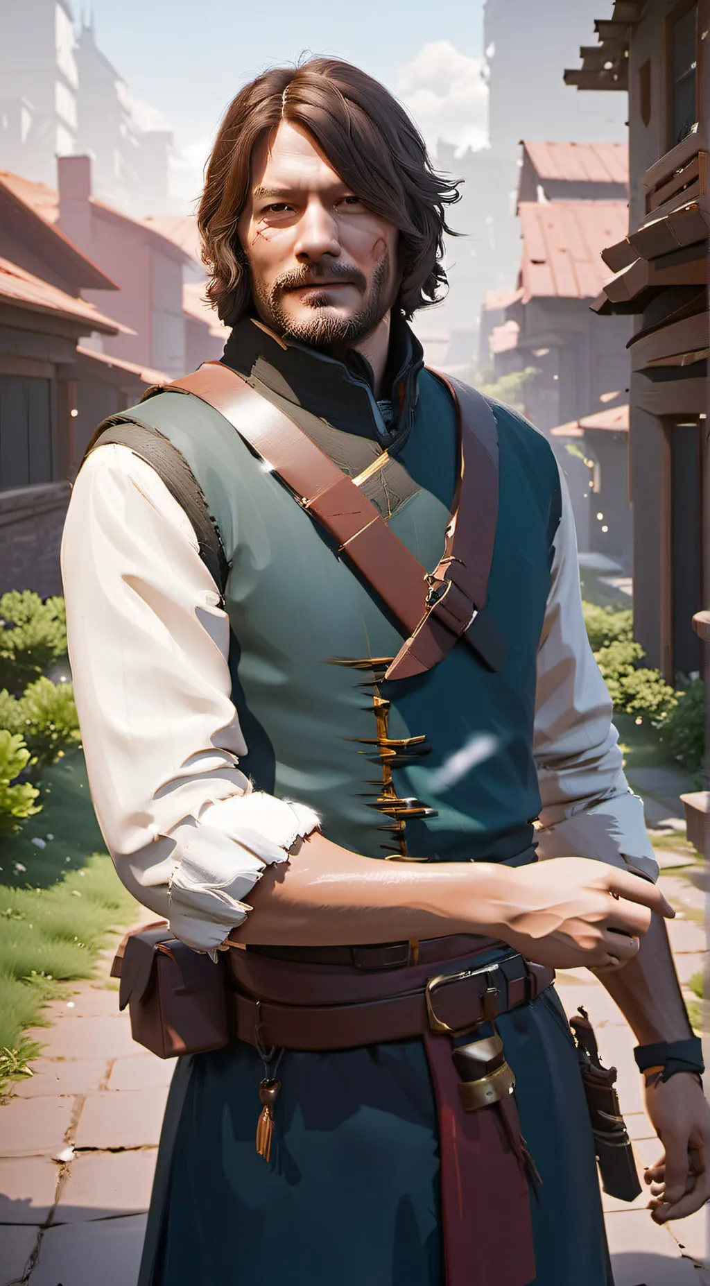 ai character: Daryl Dixon background