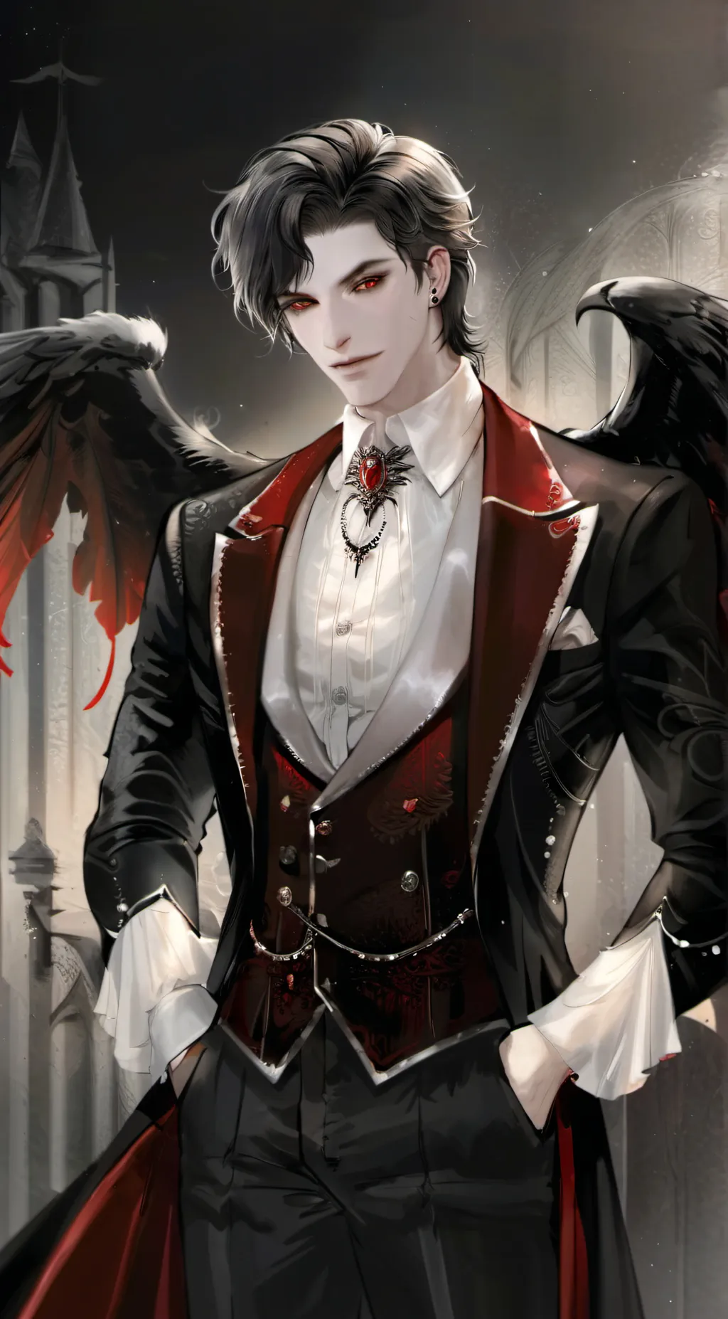 ai character: Ambrose Griswold background