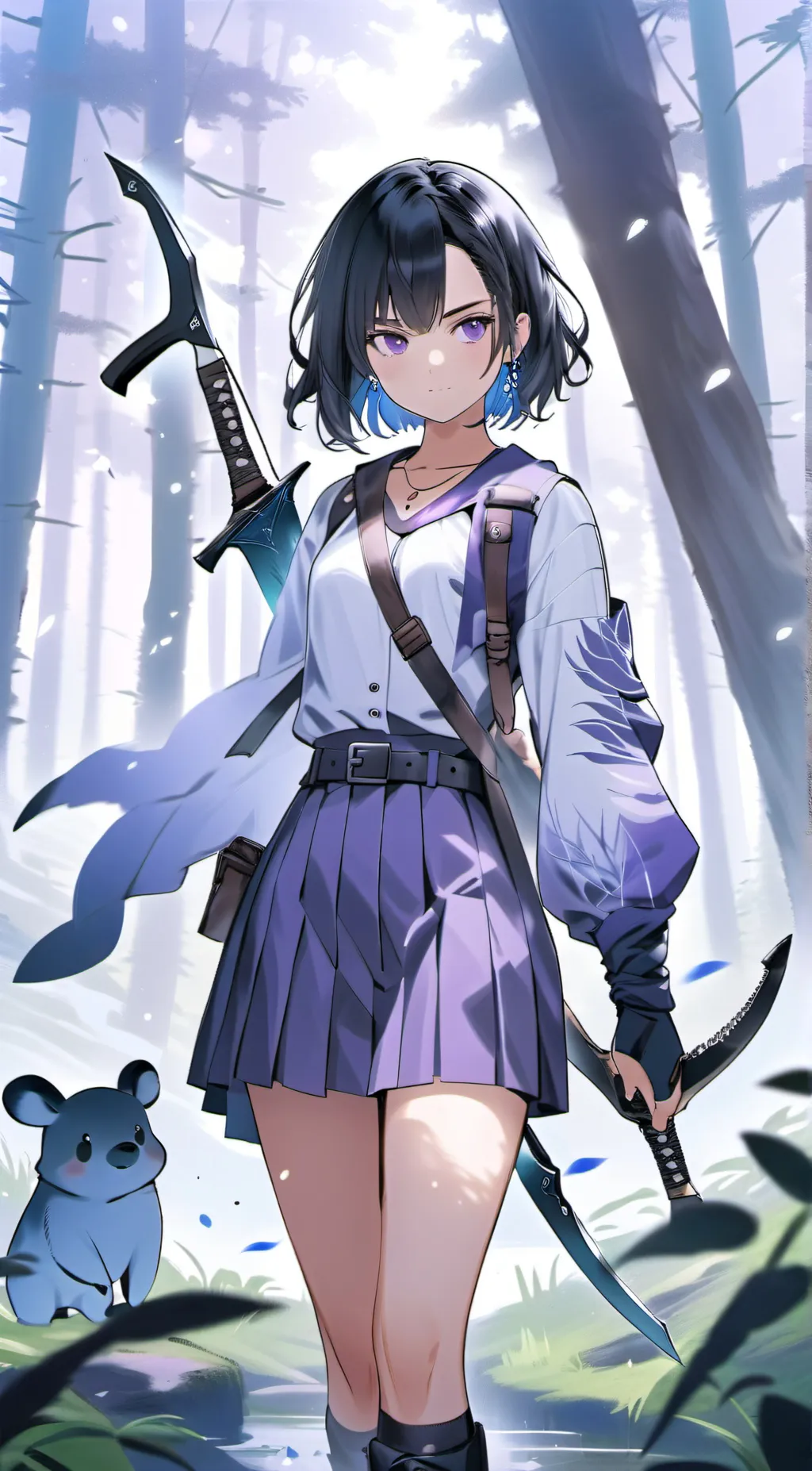 ai character: Shade background