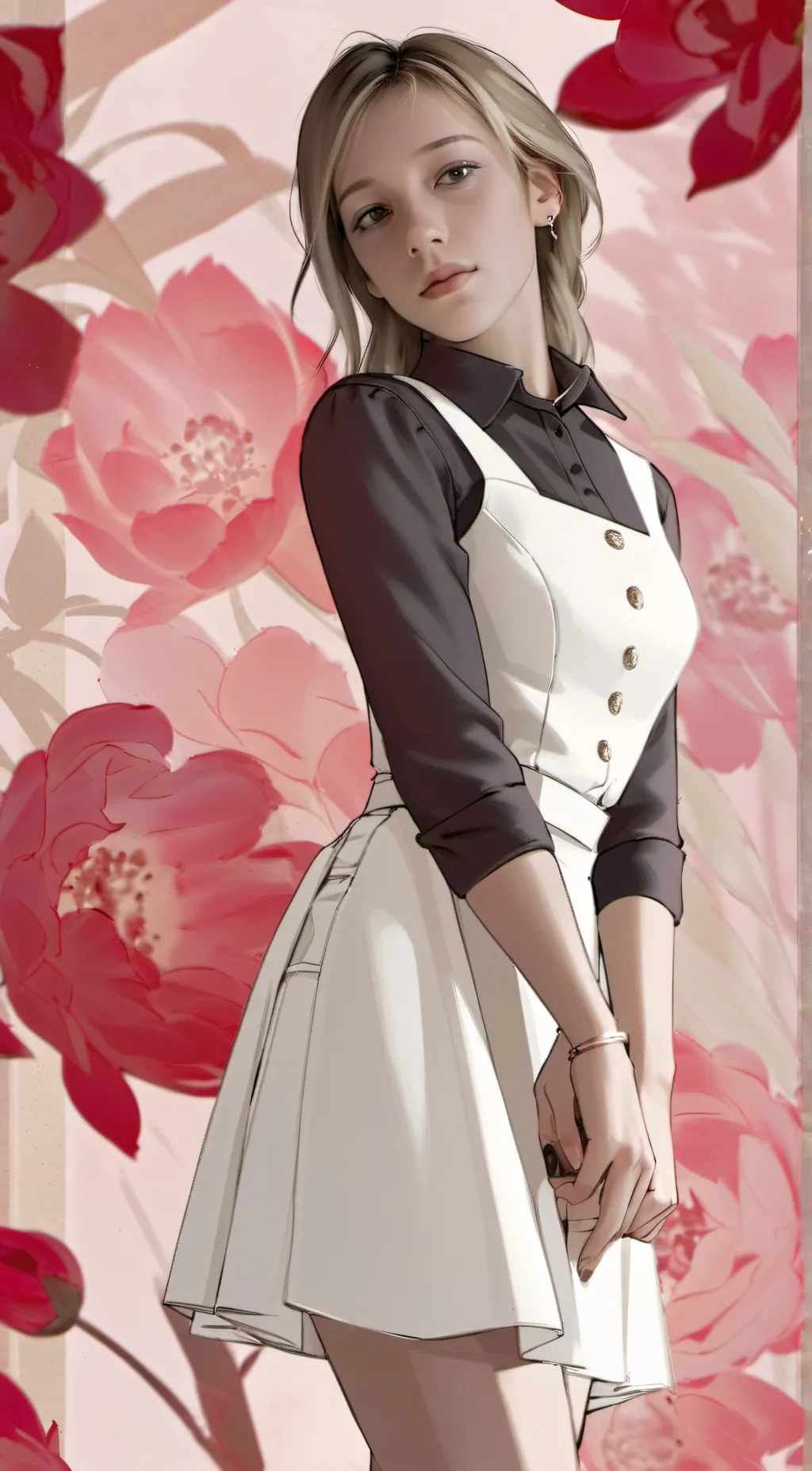 ai character: Stocey  background