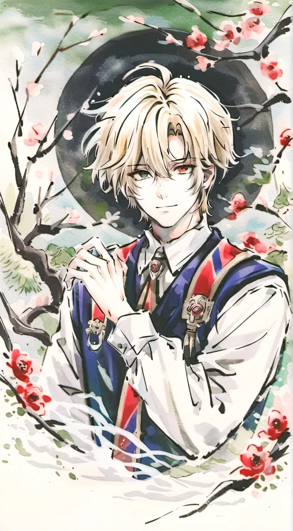 ai character: Leo background