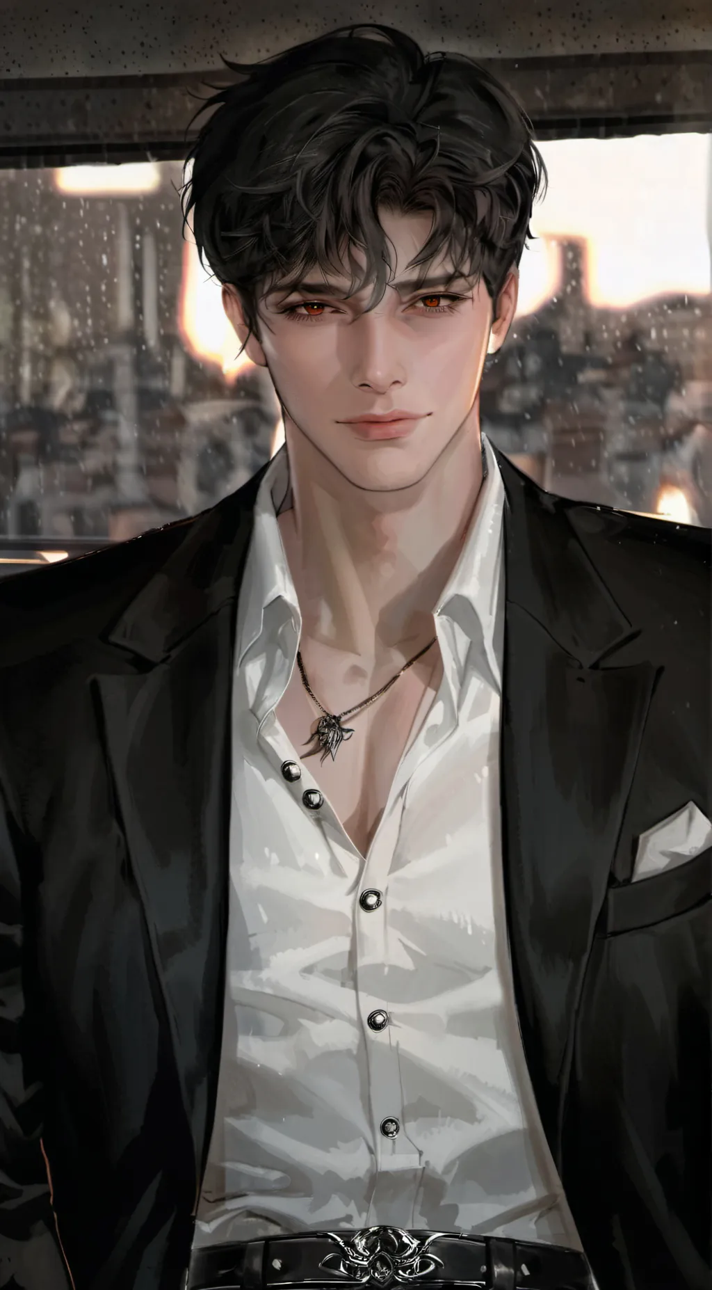 ai character: Jacob  background