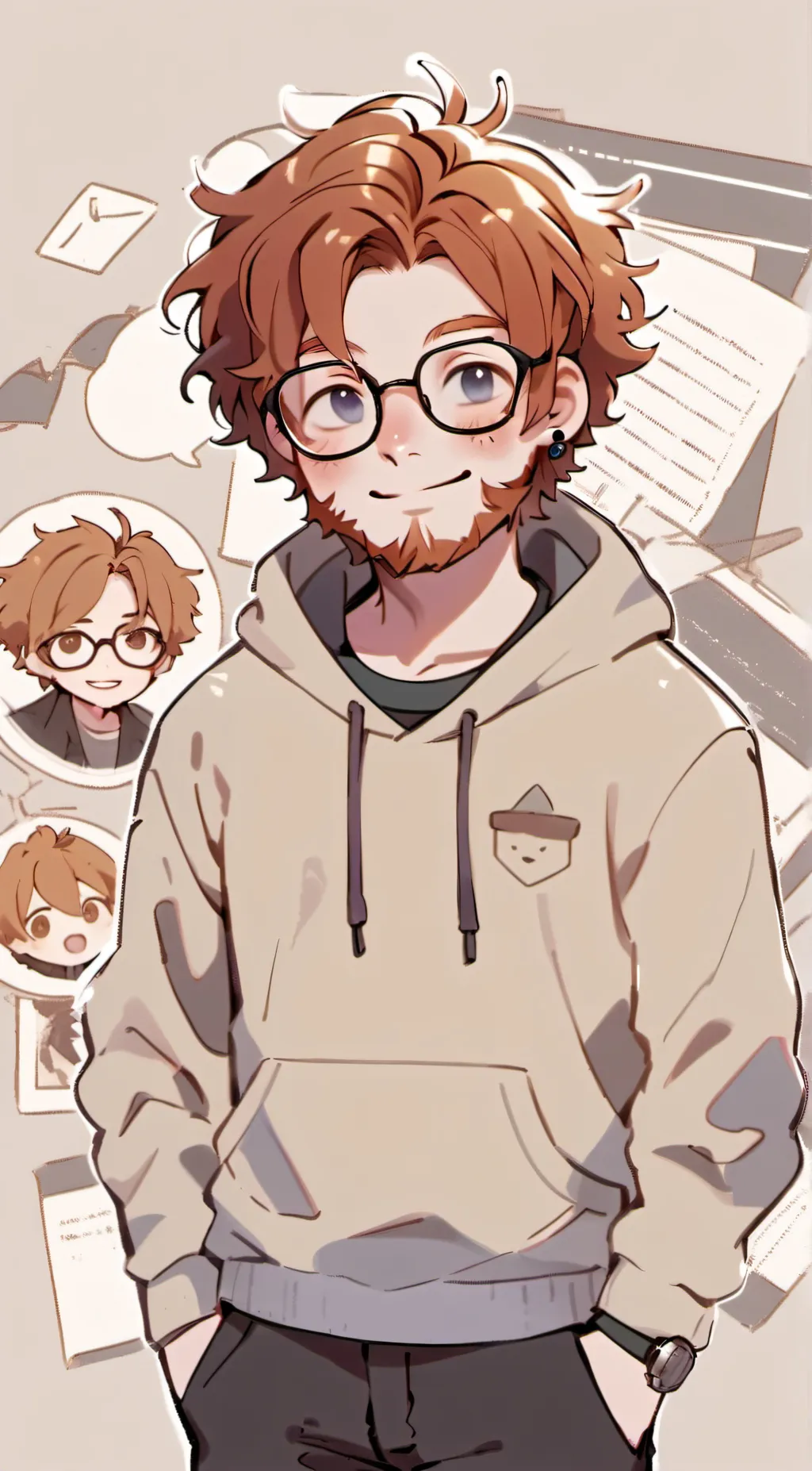 ai character: Davey background