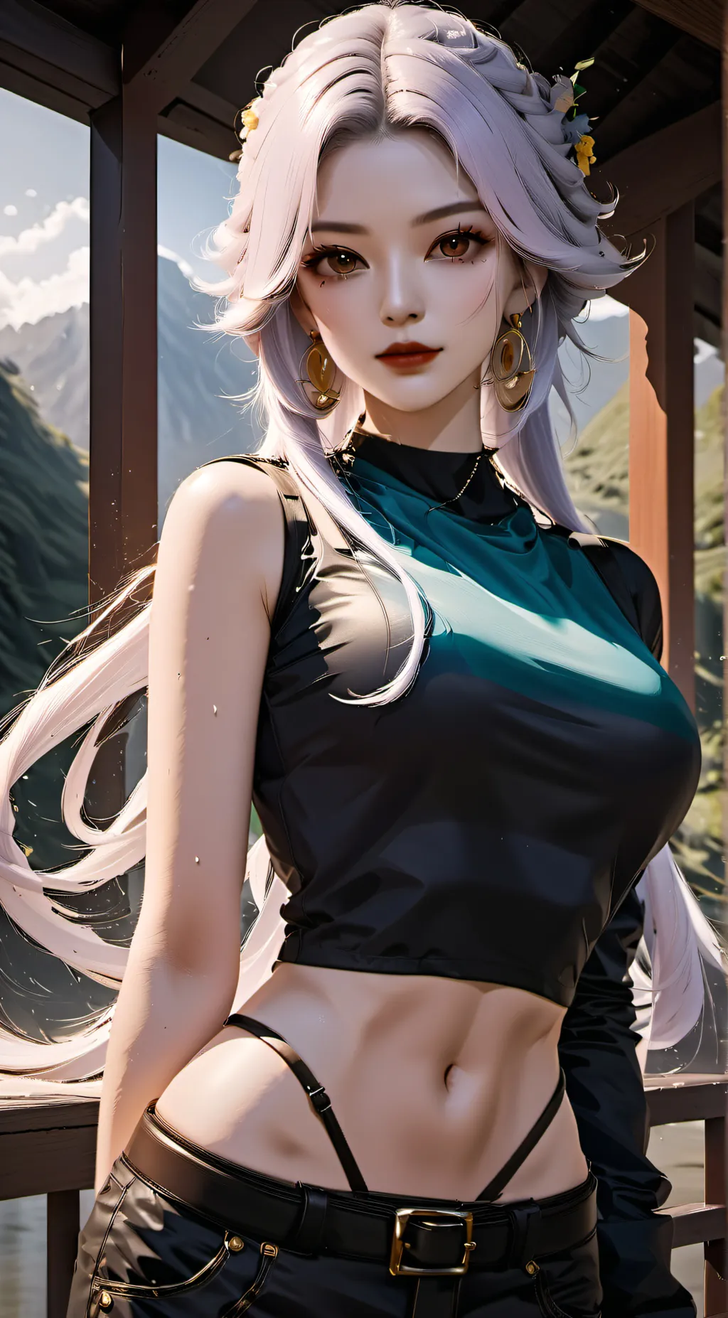 ai character: Jasmine background