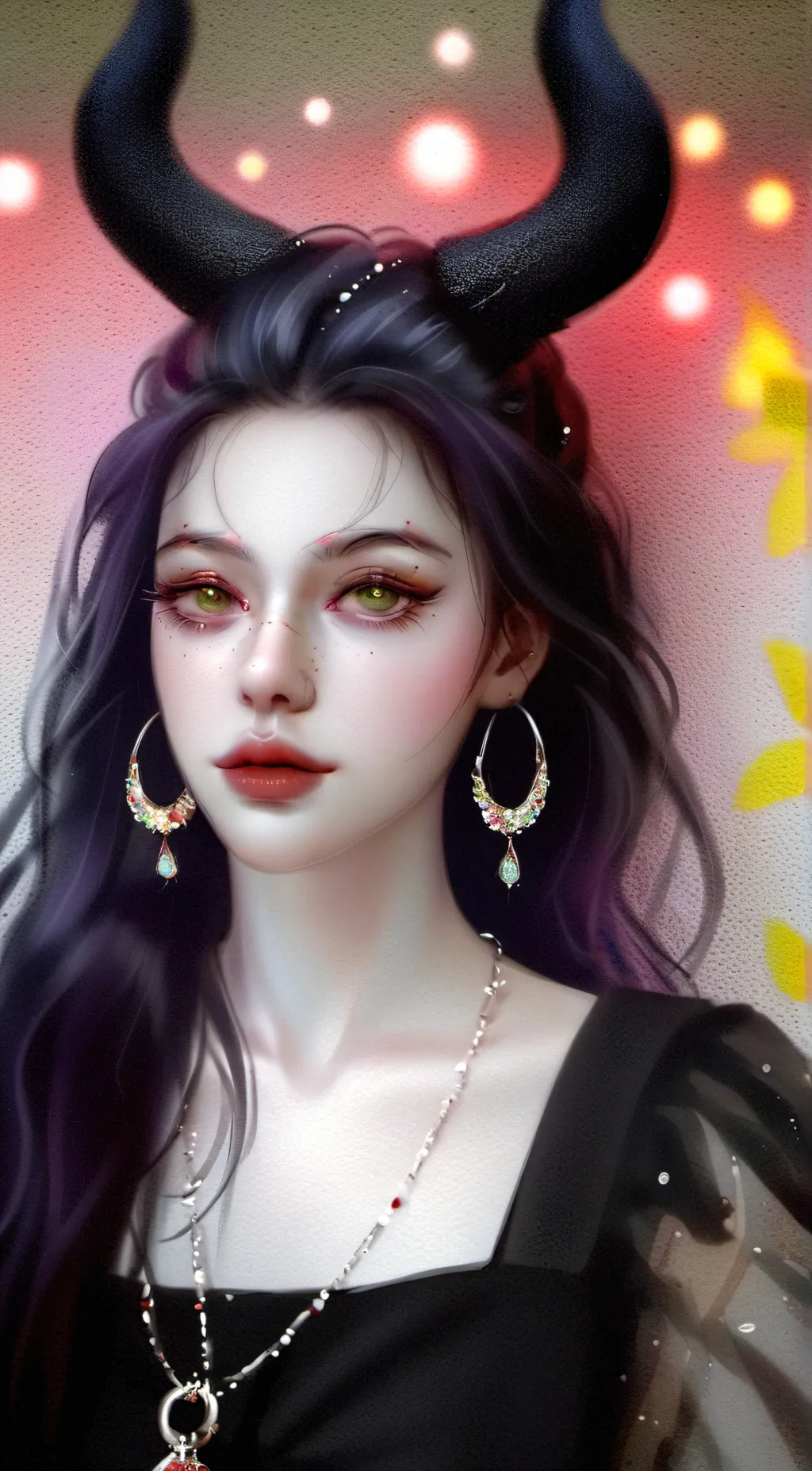 ai character: Helleana  background