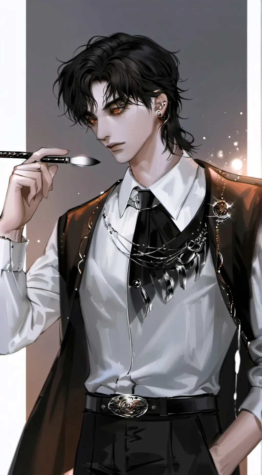 ai character: Milo  background