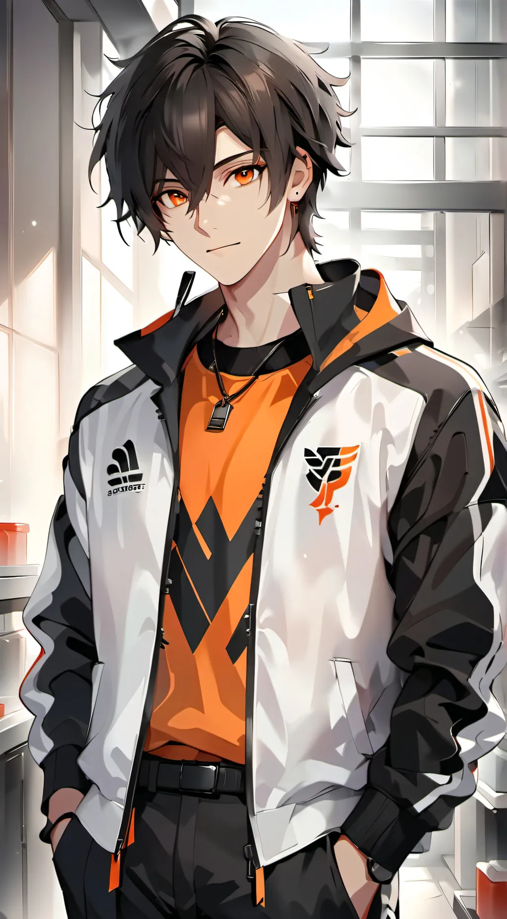 ai character: Nolan background