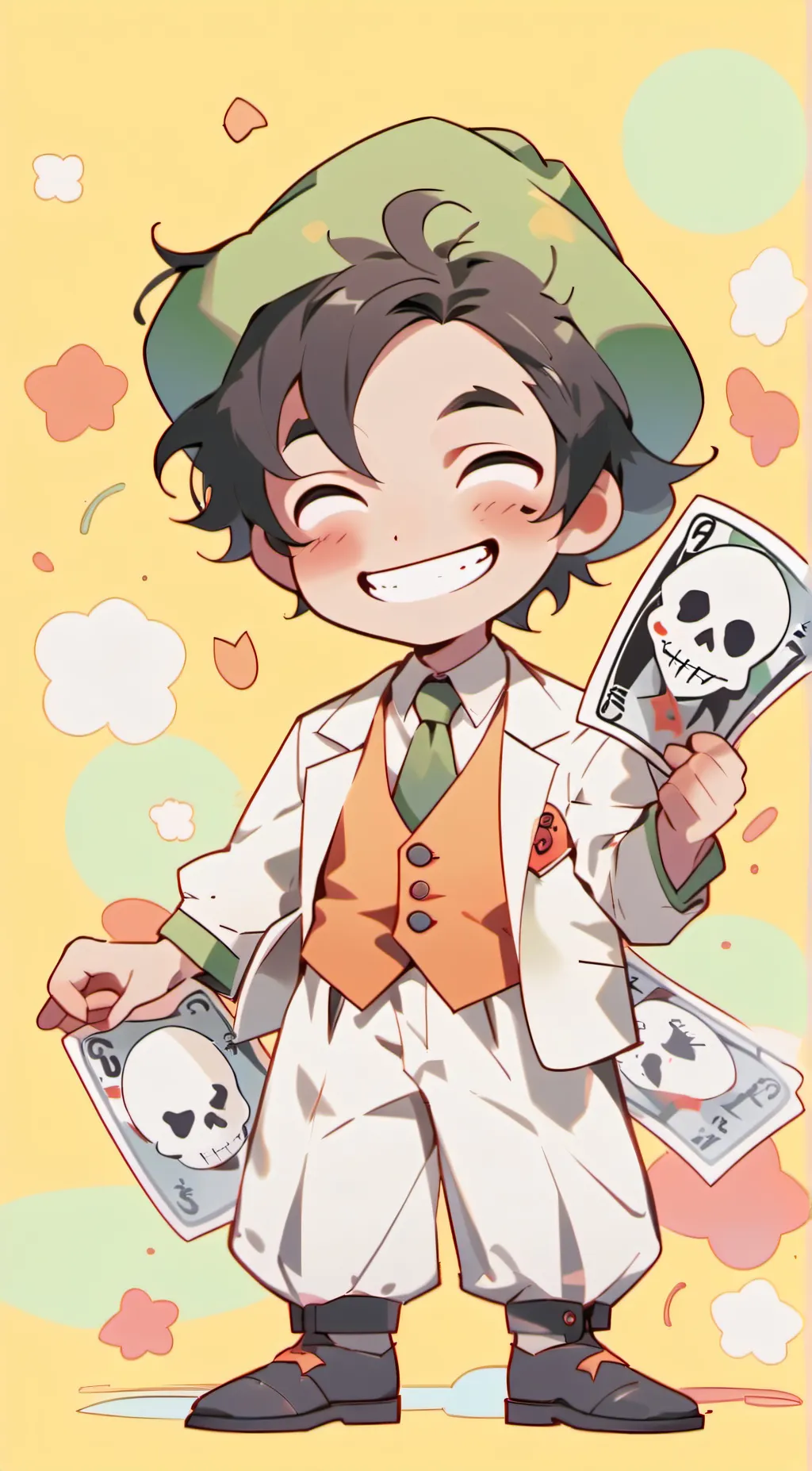 ai character: neo andrae deguma  background