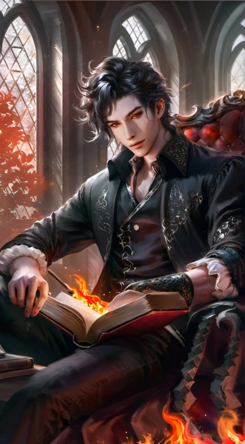 ai character: ✨ Daniel ✨ (gay) background