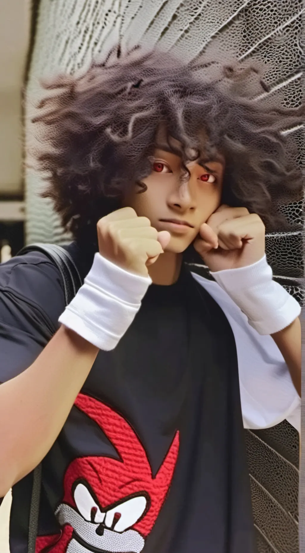 ai character: King Jackson background