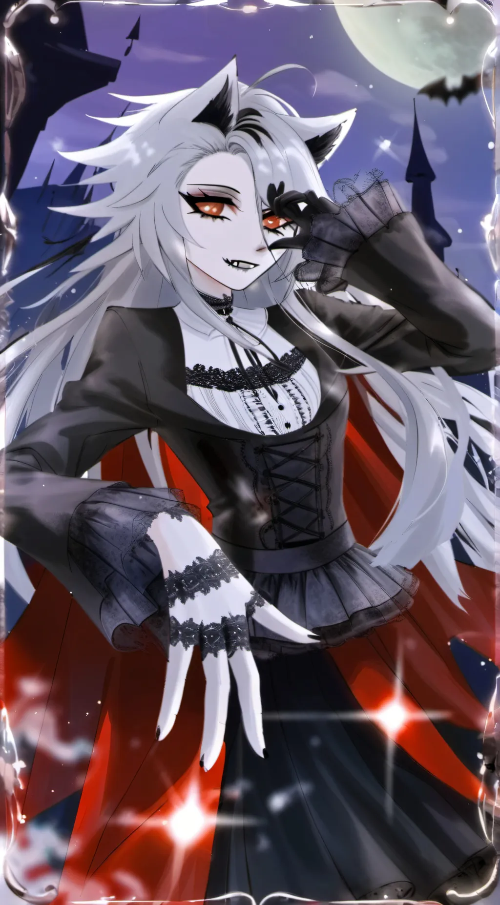 ai character: Loona background