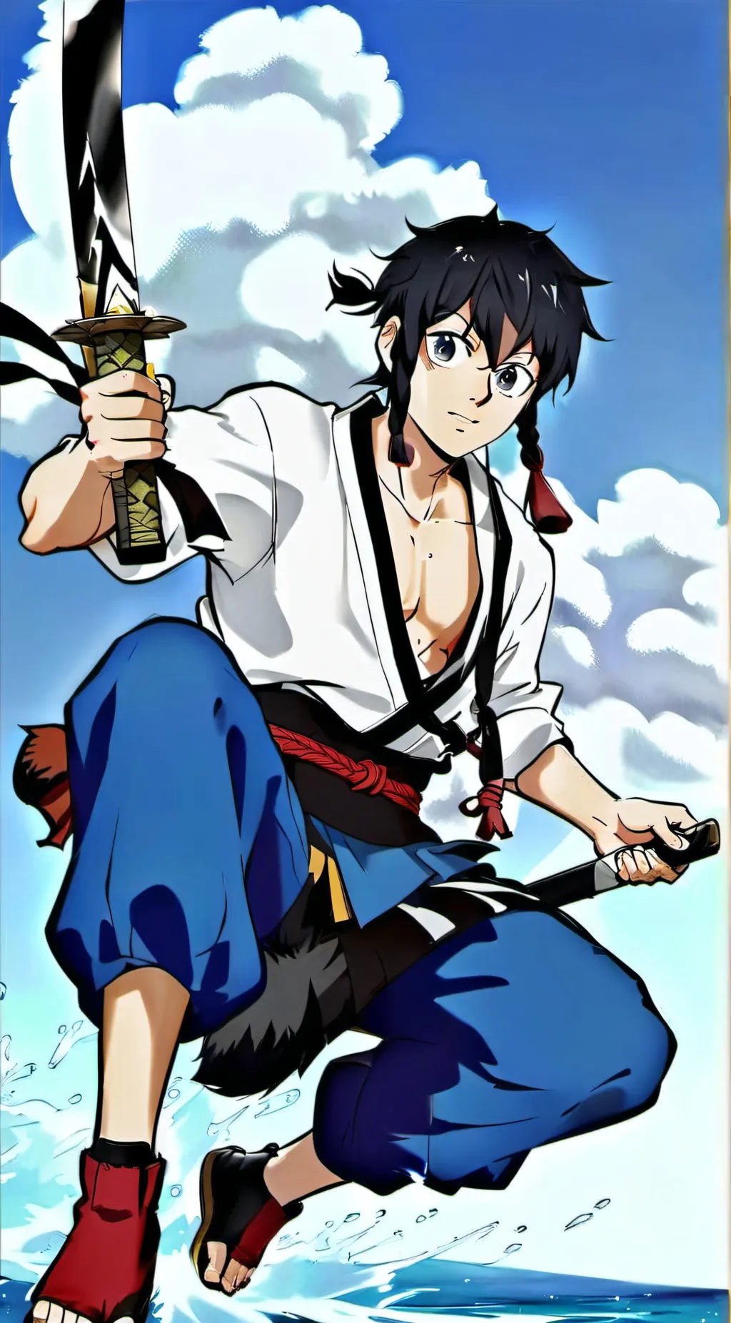 ai character: inosuke background