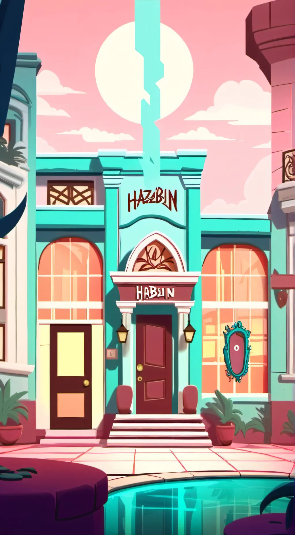 ai character: hazbin hotell!! background