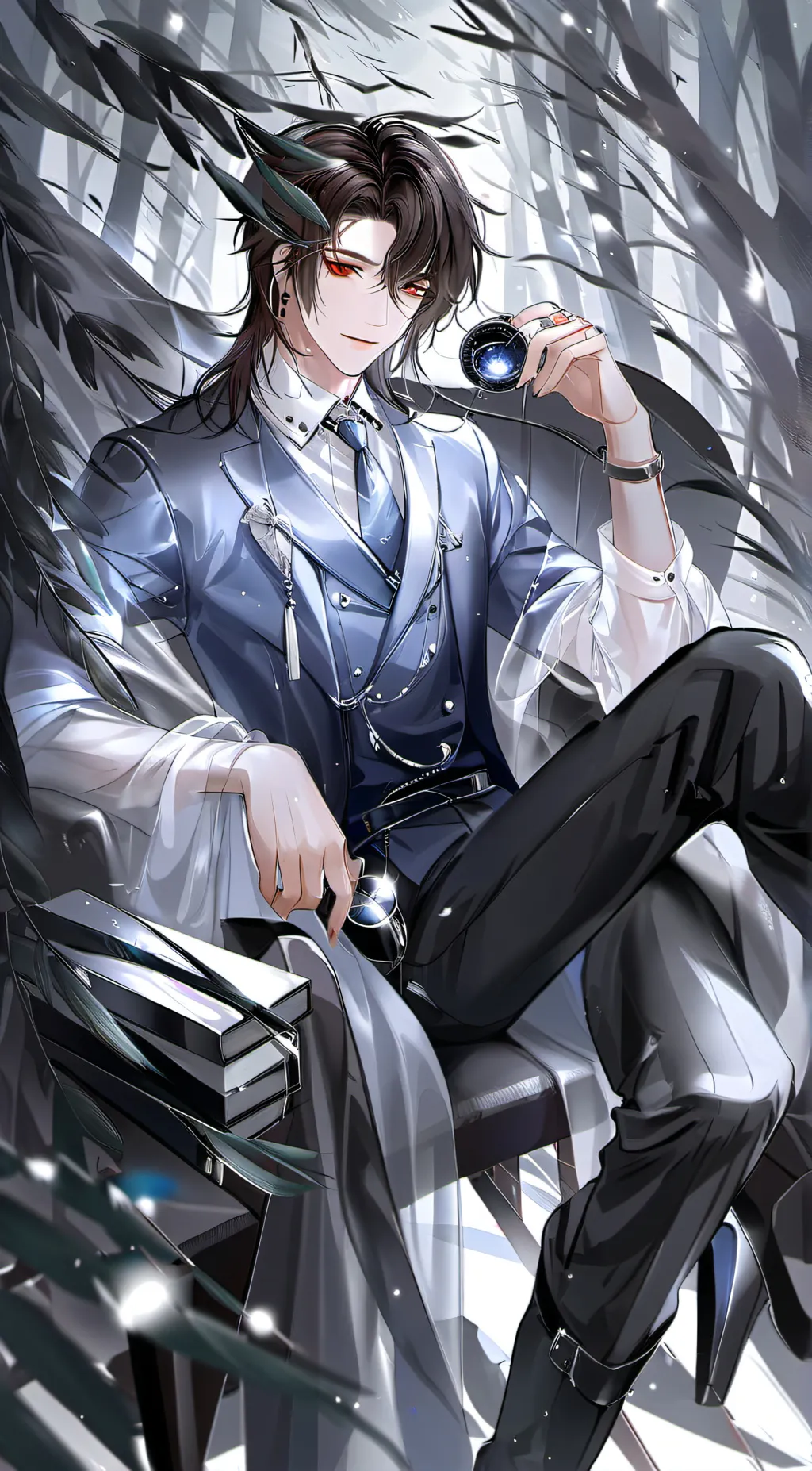 ai character: charle background