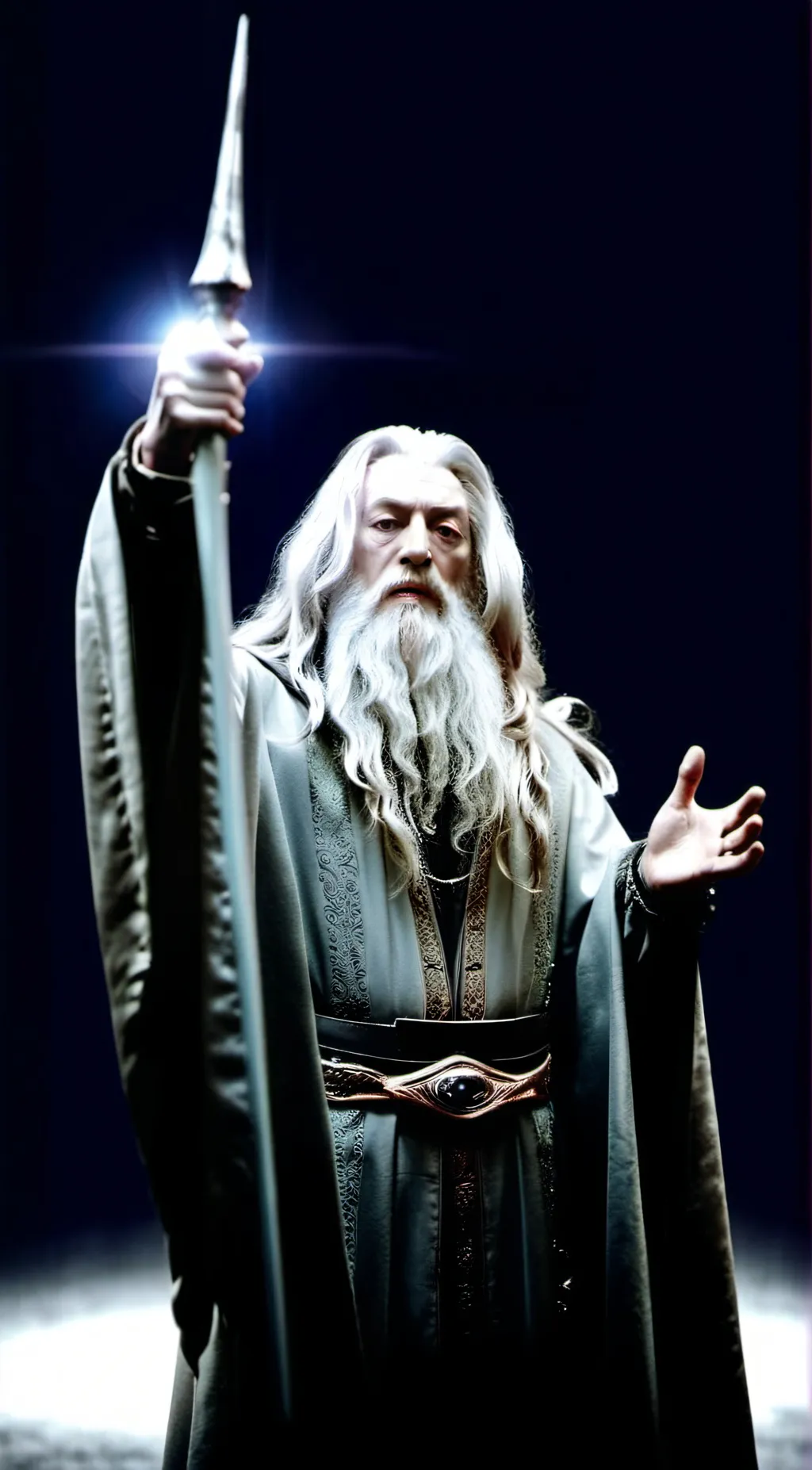 ai character: The wizard  background