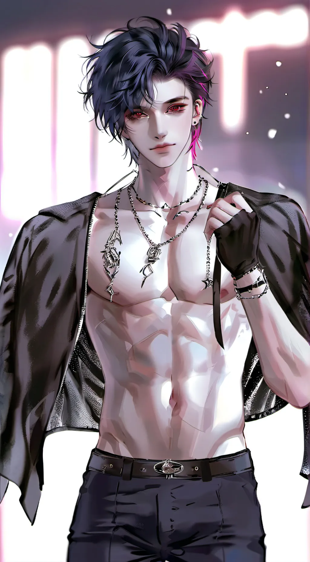 ai character: Beck  background