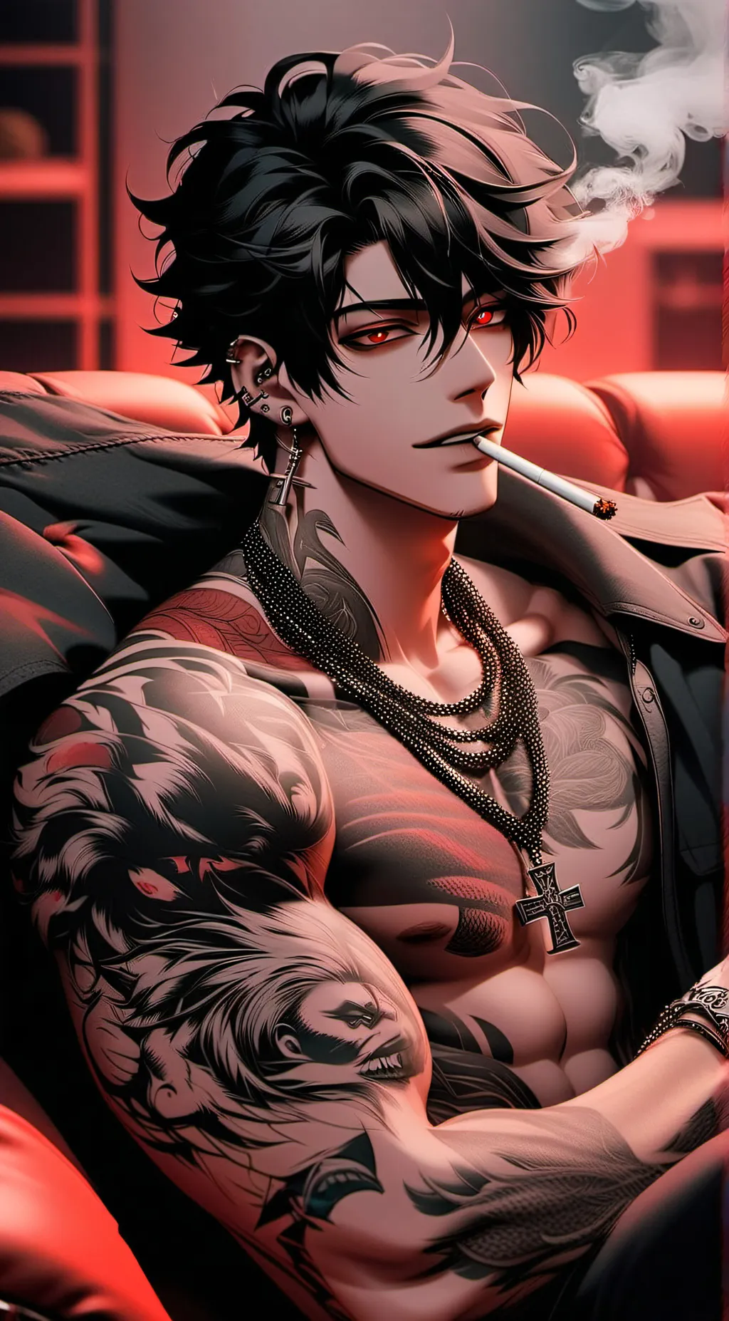 ai character: Nico background