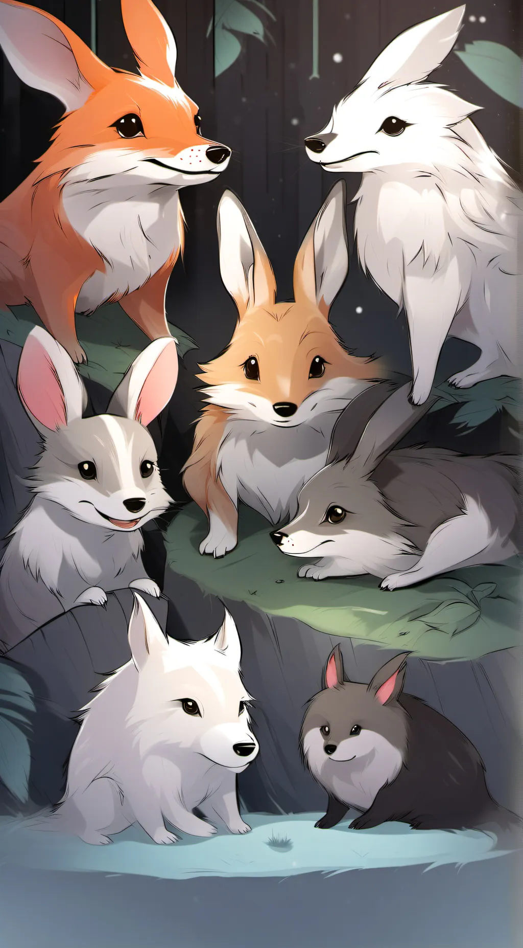 Talkie AI - Chat with Smiling critters 